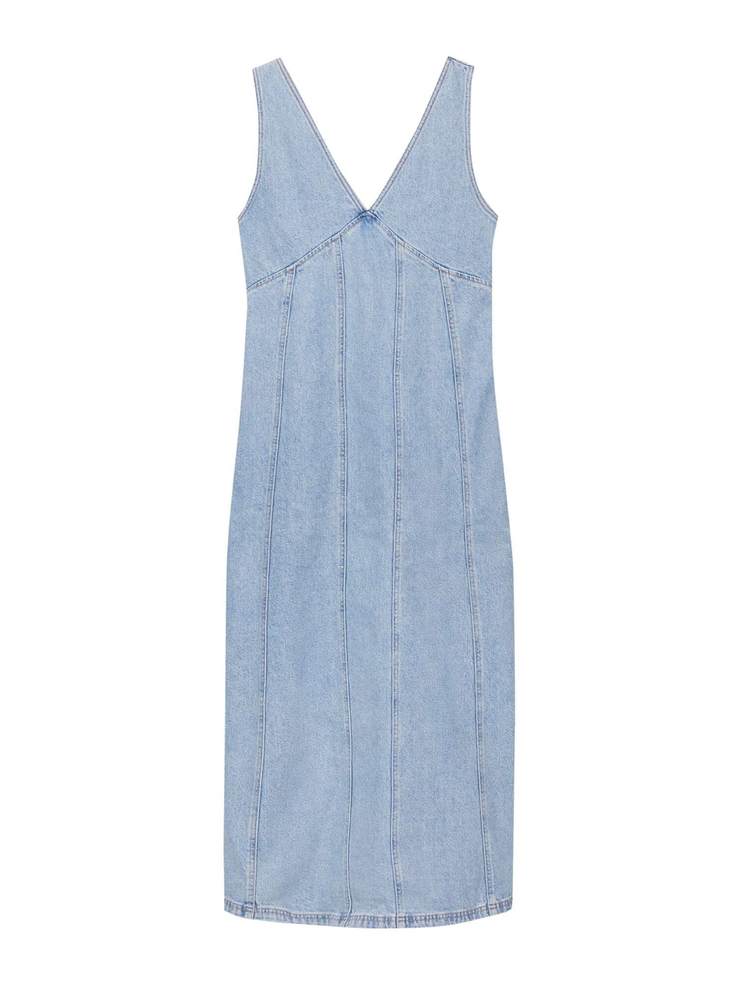 Pull&Bear Rochie albastru denim - Pled.ro