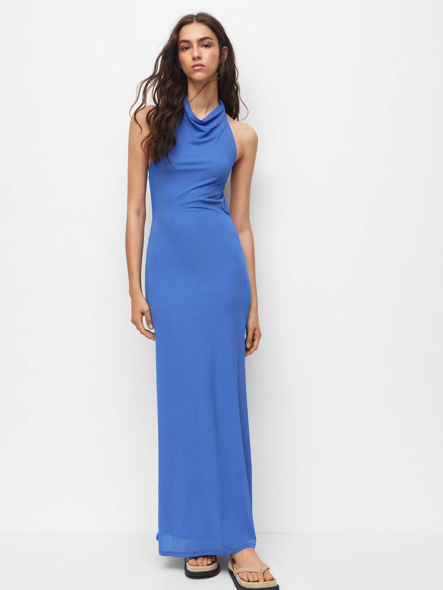 Pull&Bear Rochie azur - Pled.ro