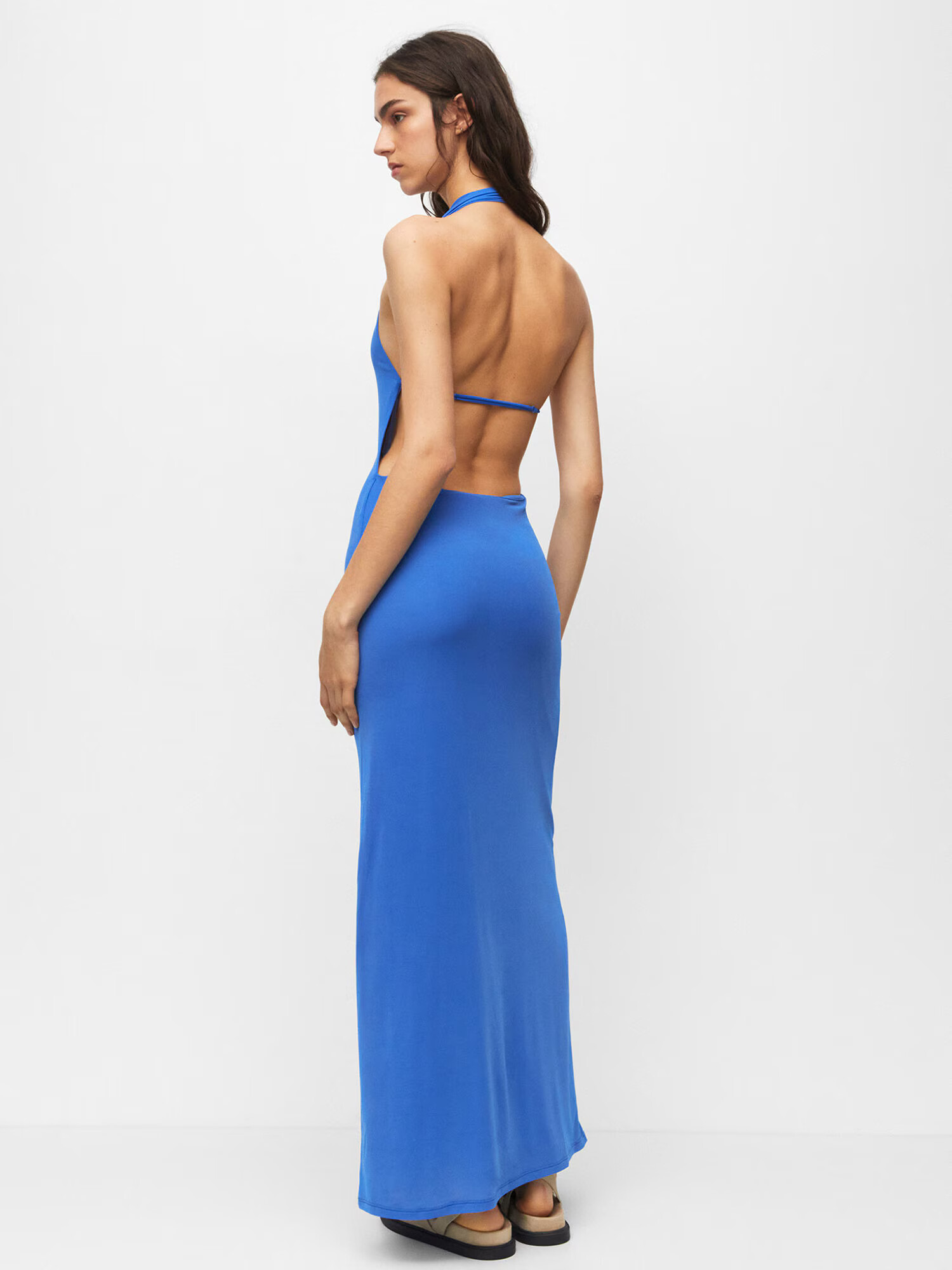 Pull&Bear Rochie azur - Pled.ro