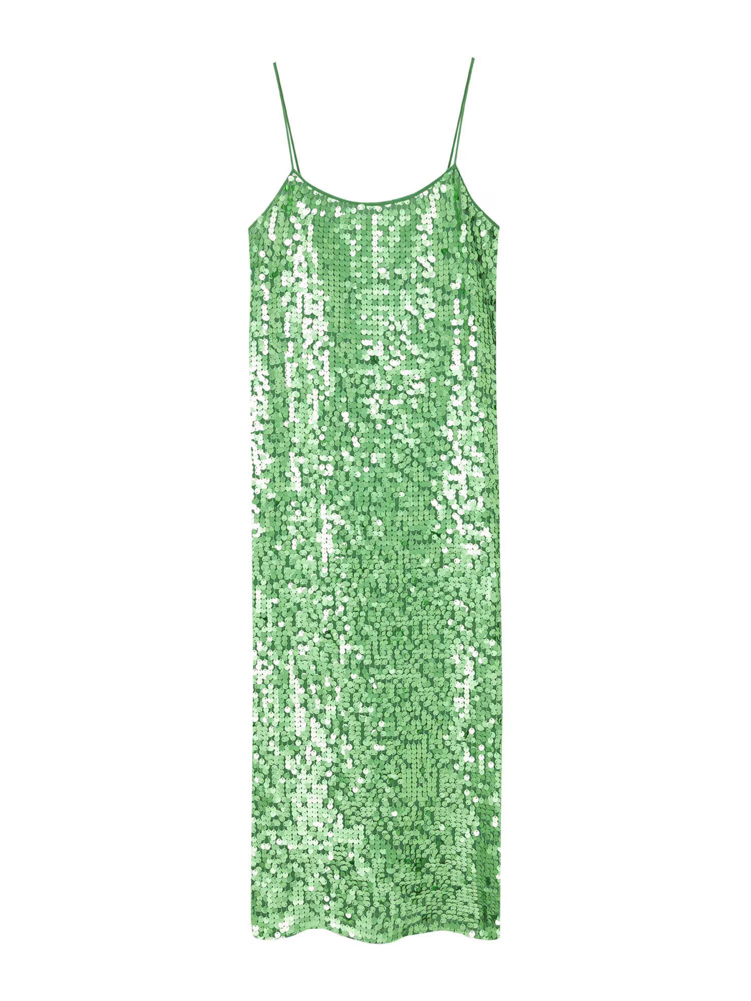 Pull&Bear Rochie de cocktail verde deschis - Pled.ro