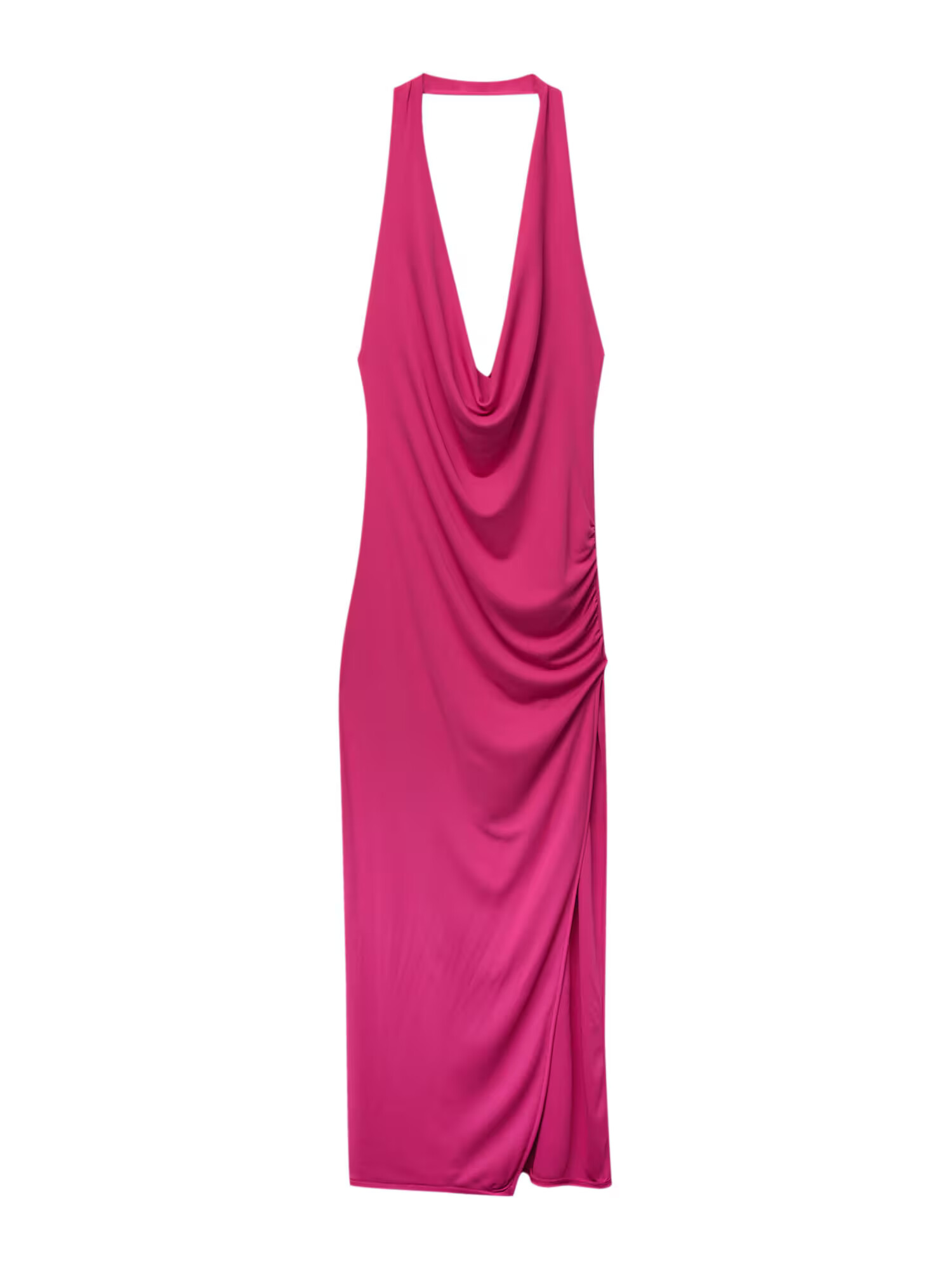 Pull&Bear Rochie de seară fucsia - Pled.ro