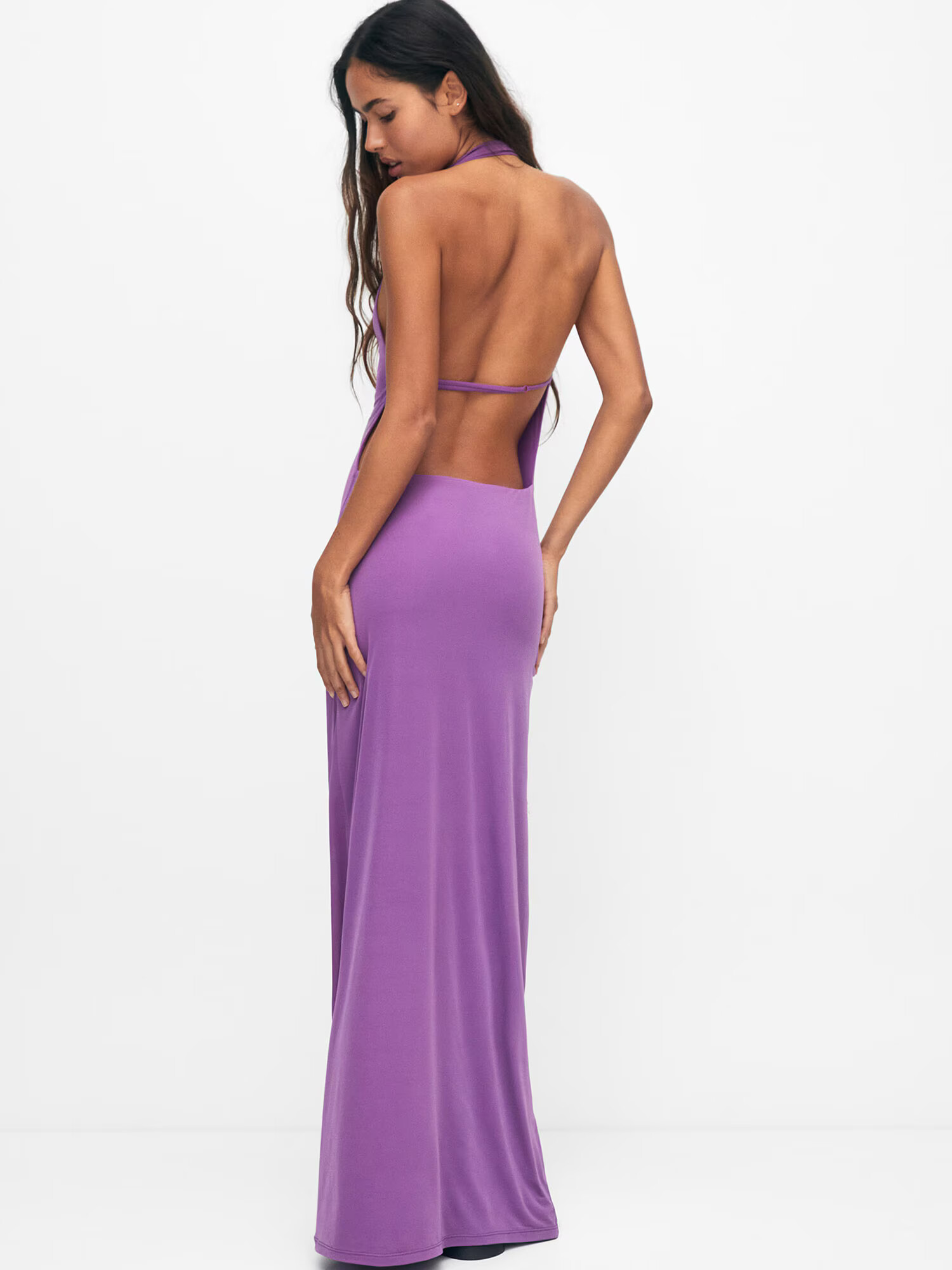 Pull&Bear Rochie de seară lila / albastru violet - Pled.ro