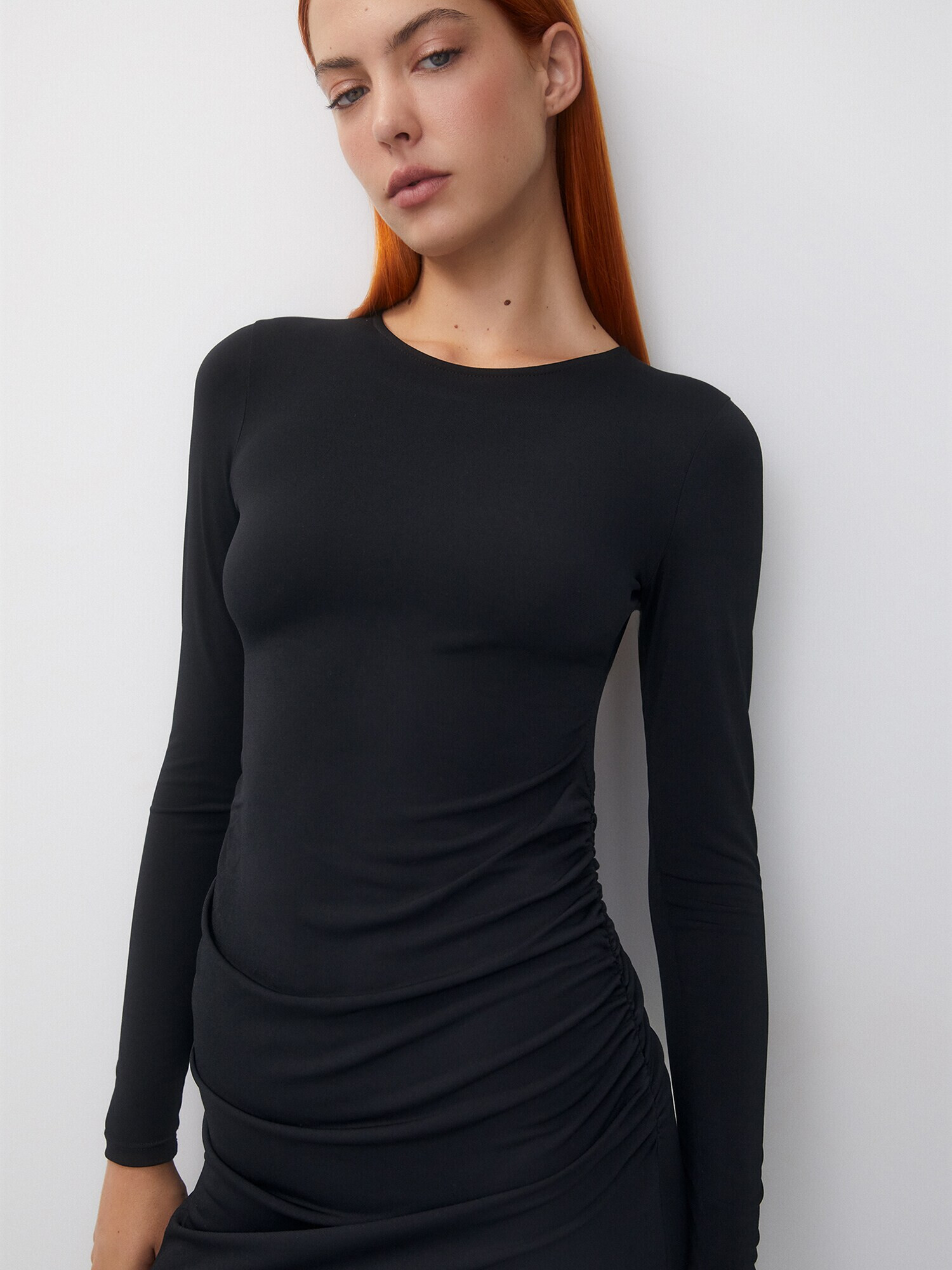 Pull&Bear Rochie de seară negru - Pled.ro