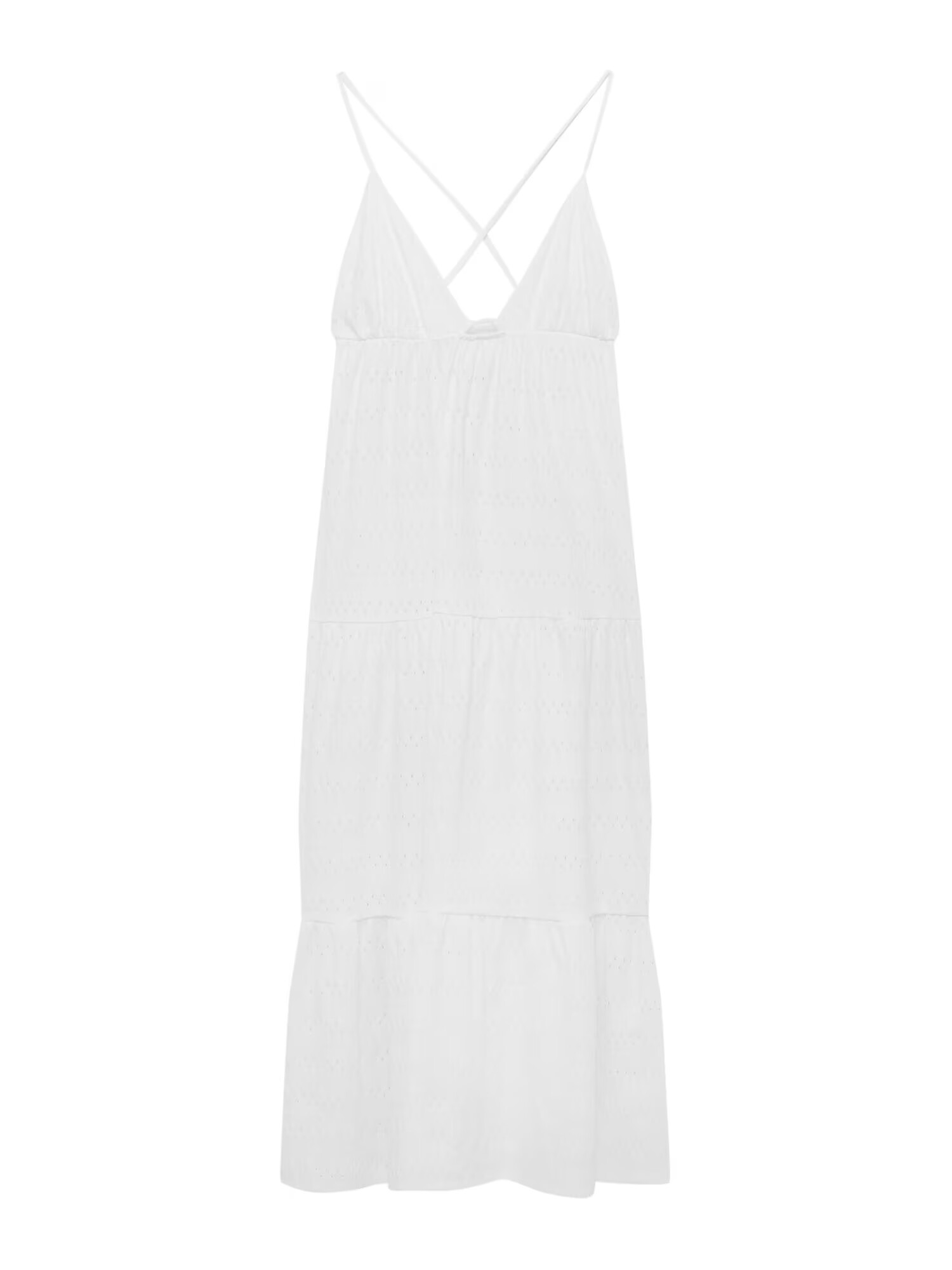 Pull&Bear Rochie de vară alb - Pled.ro