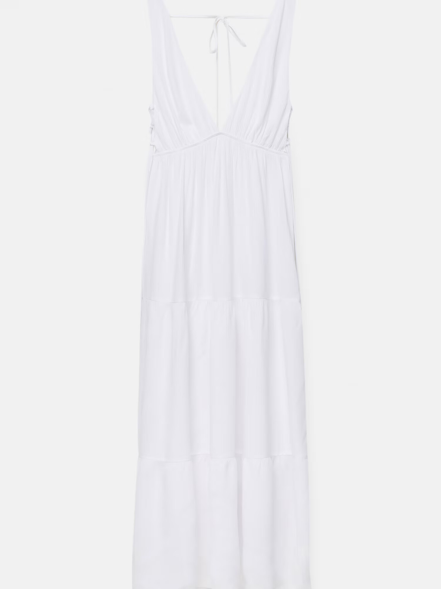 Pull&Bear Rochie de vară alb - Pled.ro