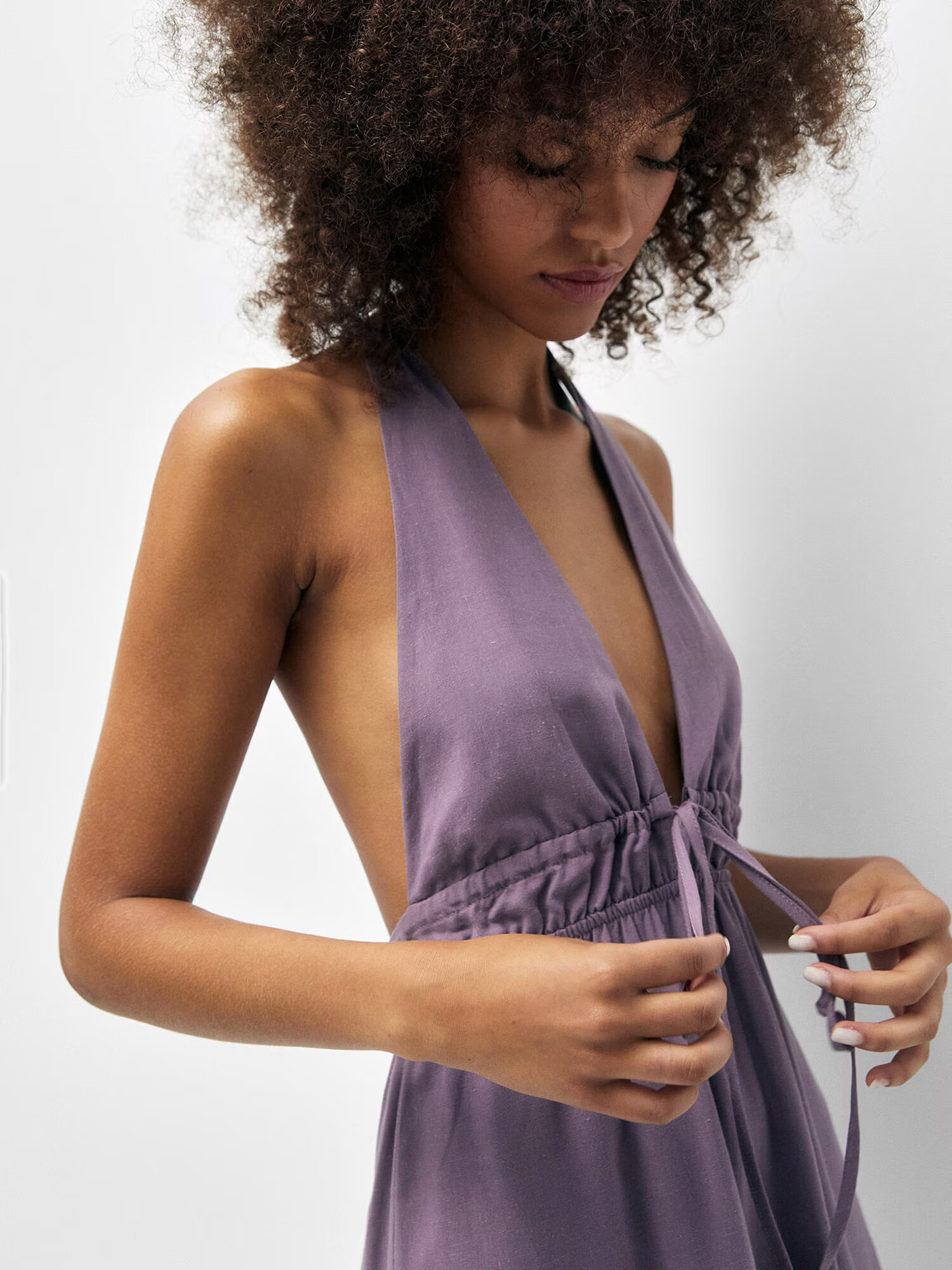 Pull&Bear Rochie de vară mauve - Pled.ro