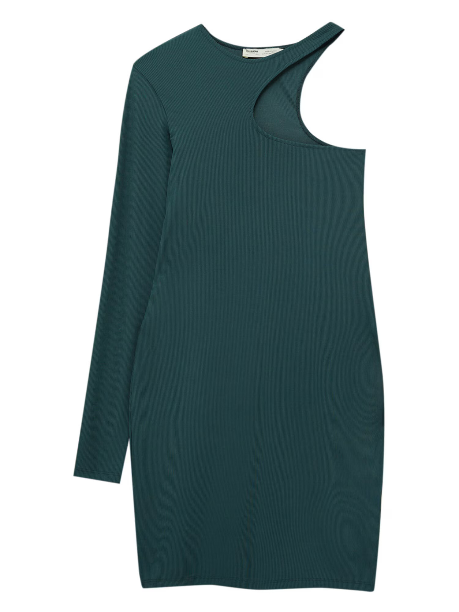 Pull&Bear Rochie verde smarald - Pled.ro