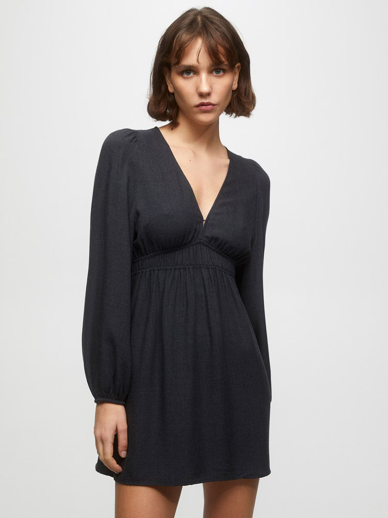 Pull&Bear Rochie negru - Pled.ro