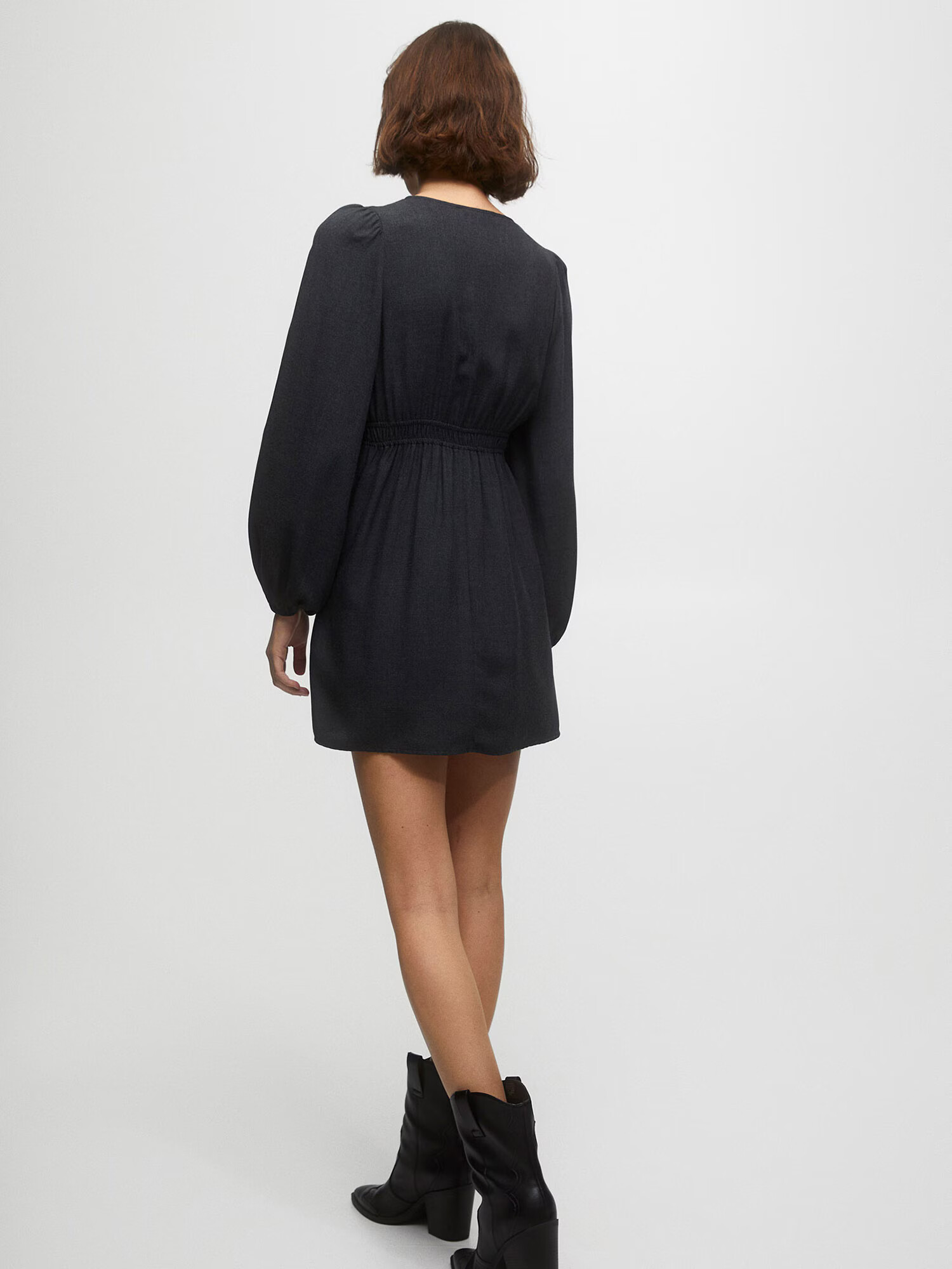 Pull&Bear Rochie negru - Pled.ro