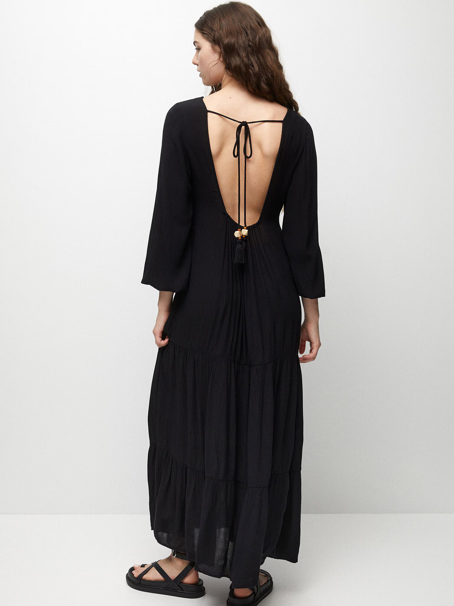 Pull&Bear Rochie negru - Pled.ro