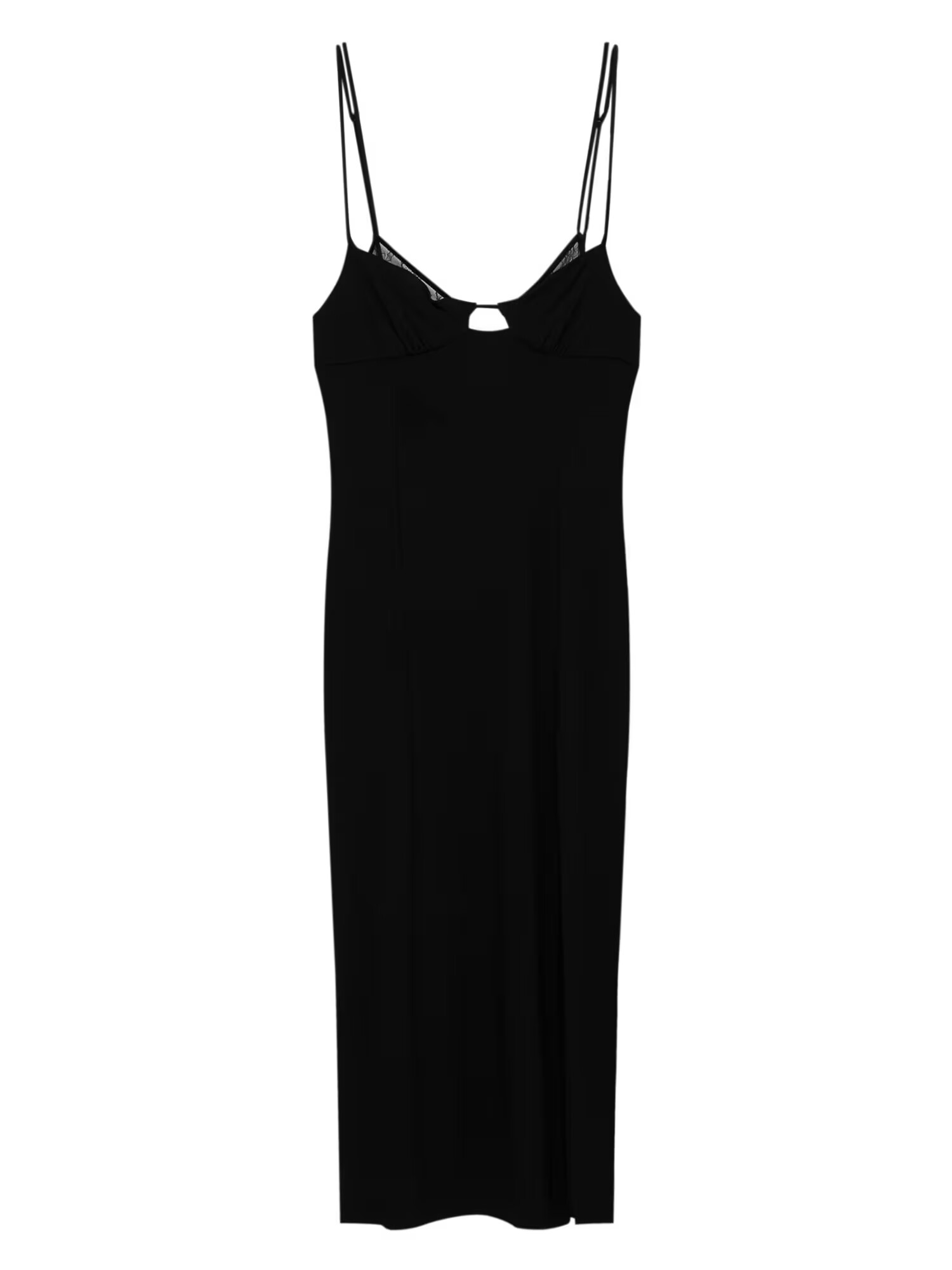 Pull&Bear Rochie negru - Pled.ro