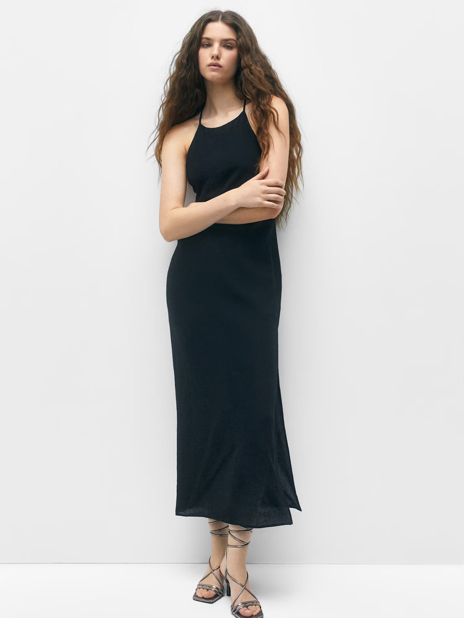 Pull&Bear Rochie negru - Pled.ro