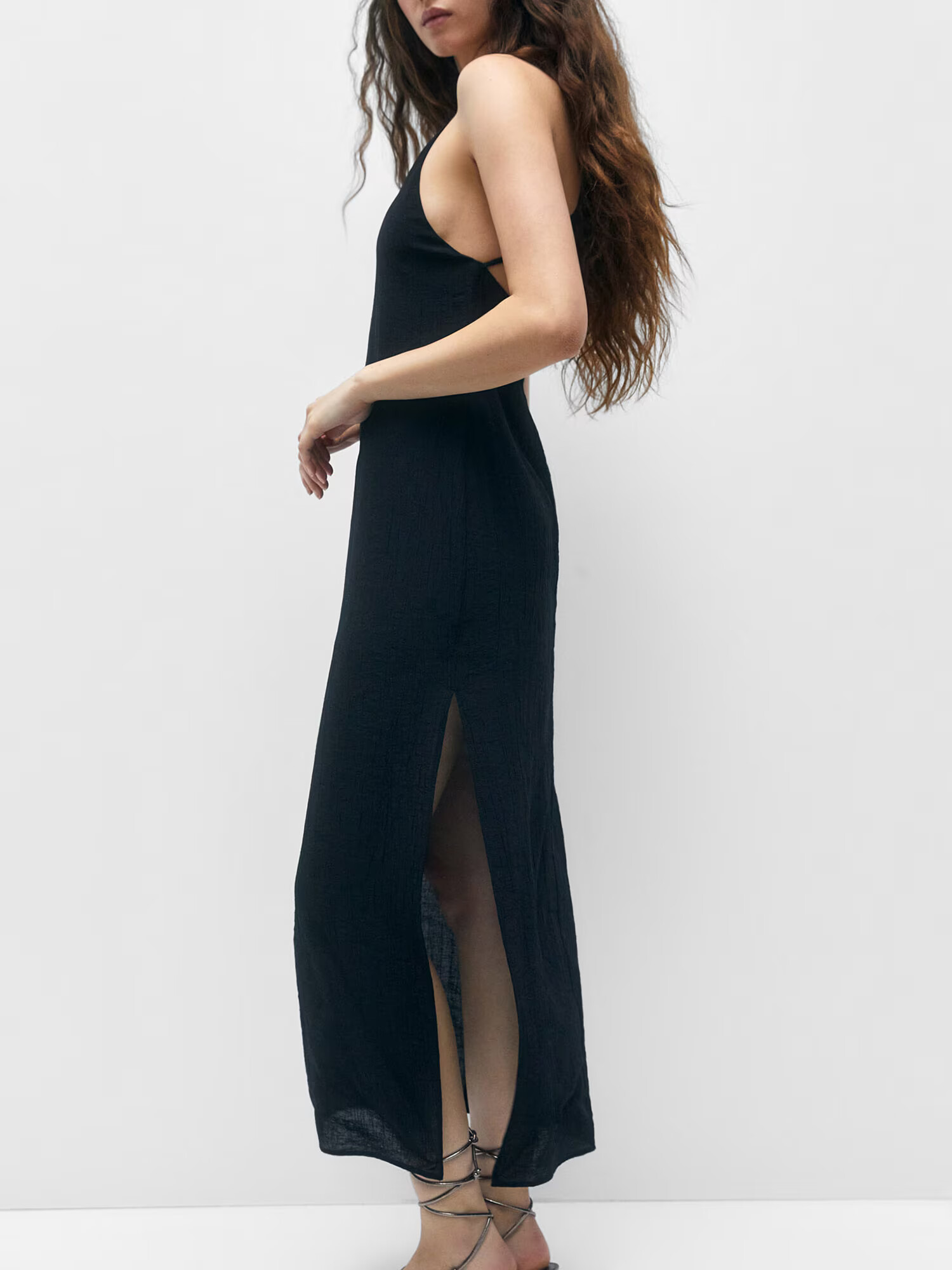 Pull&Bear Rochie negru - Pled.ro