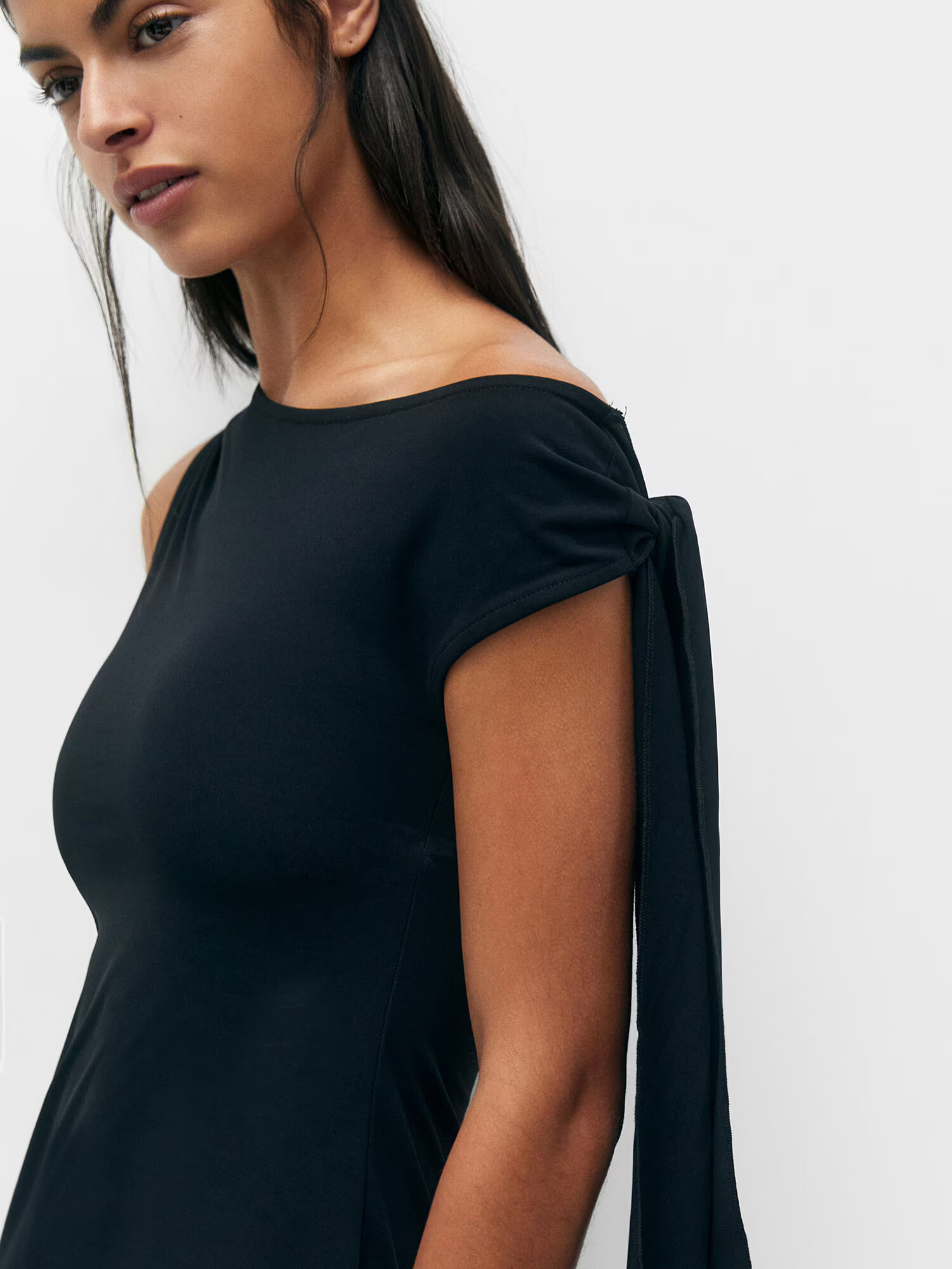 Pull&Bear Rochie negru - Pled.ro