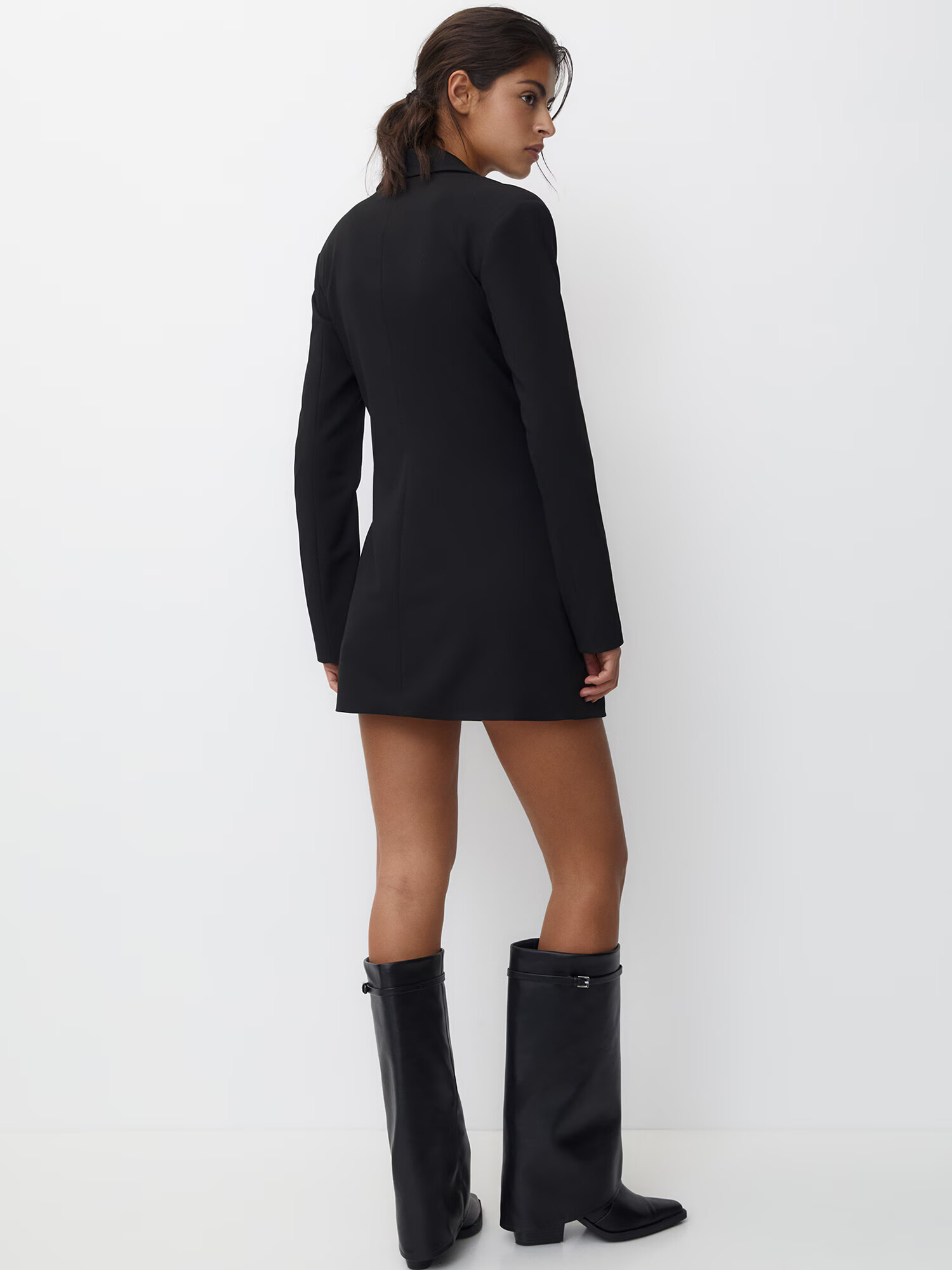 Pull&Bear Rochie negru - Pled.ro