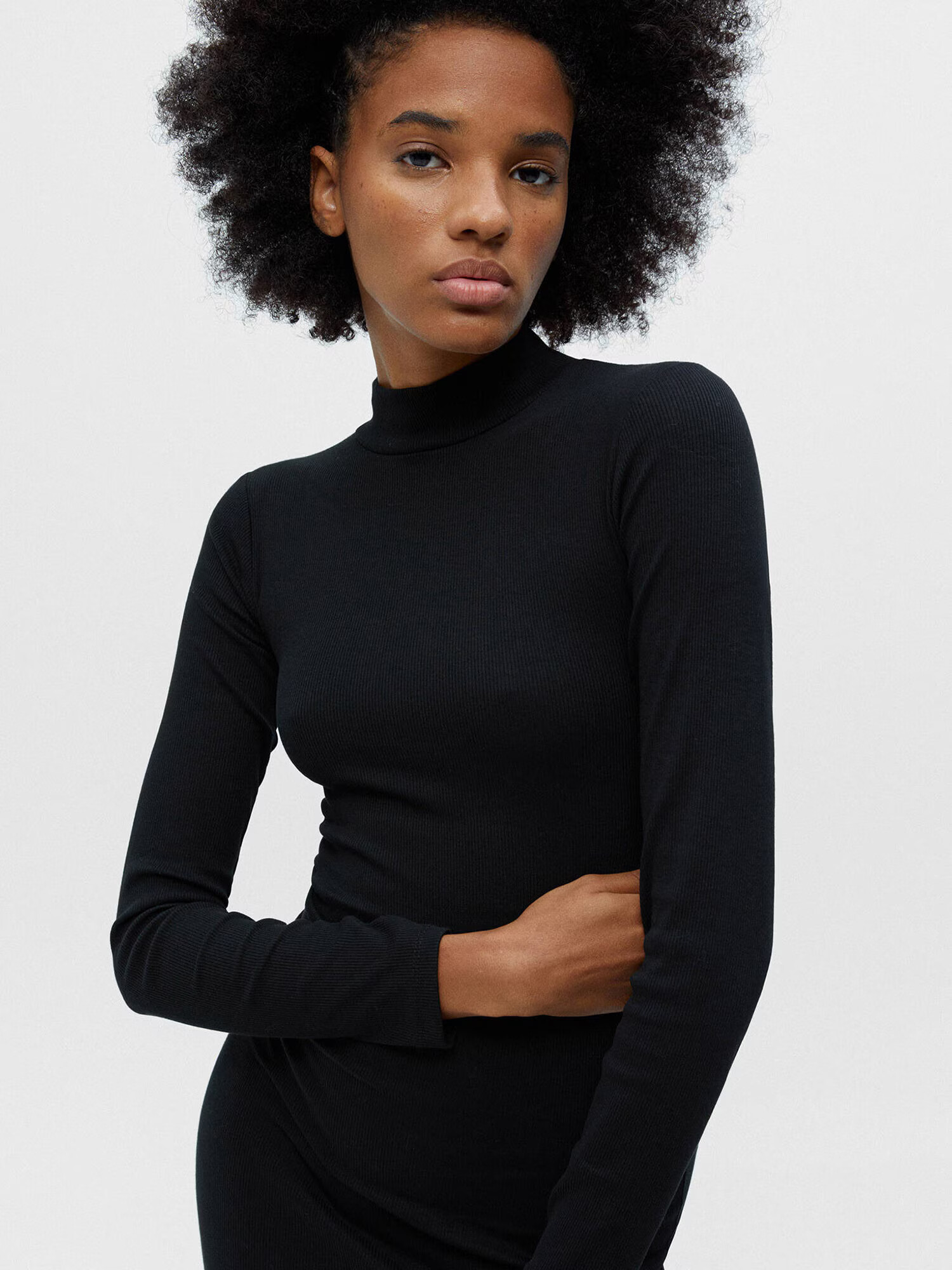 Pull&Bear Rochie negru - Pled.ro