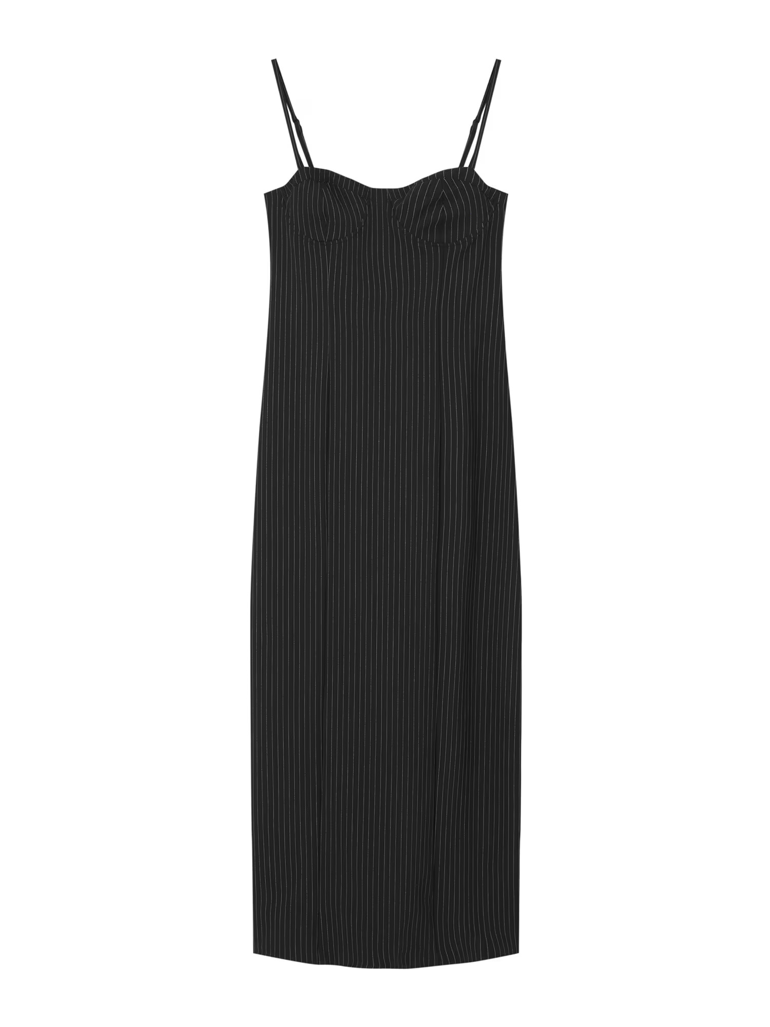 Pull&Bear Rochie negru / alb - Pled.ro