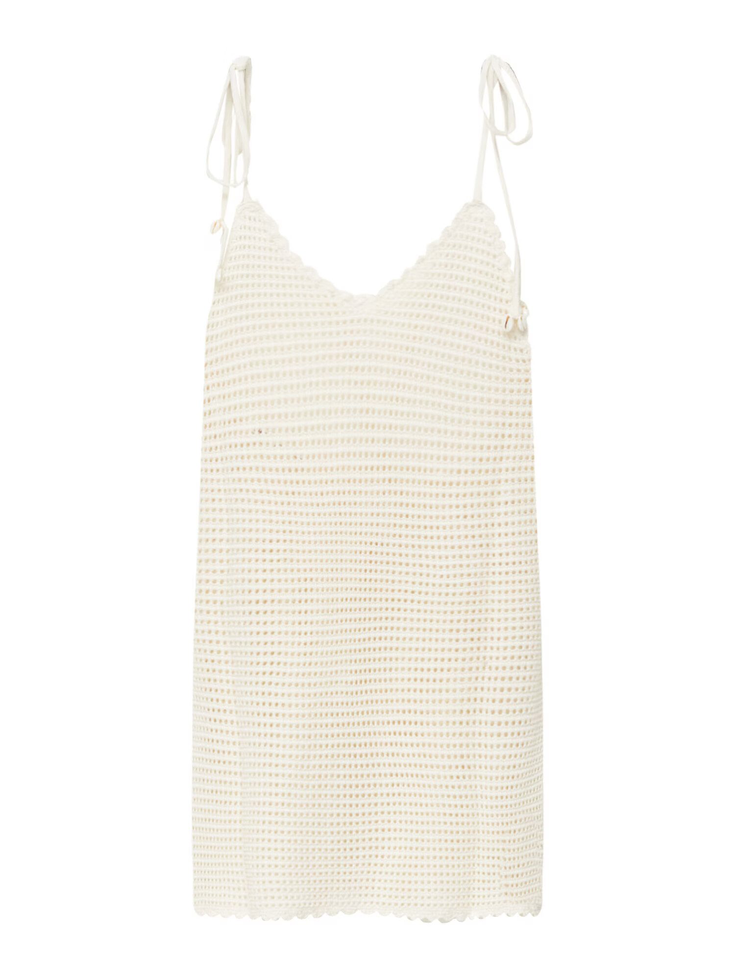 Pull&Bear Rochie tricotat ecru - Pled.ro