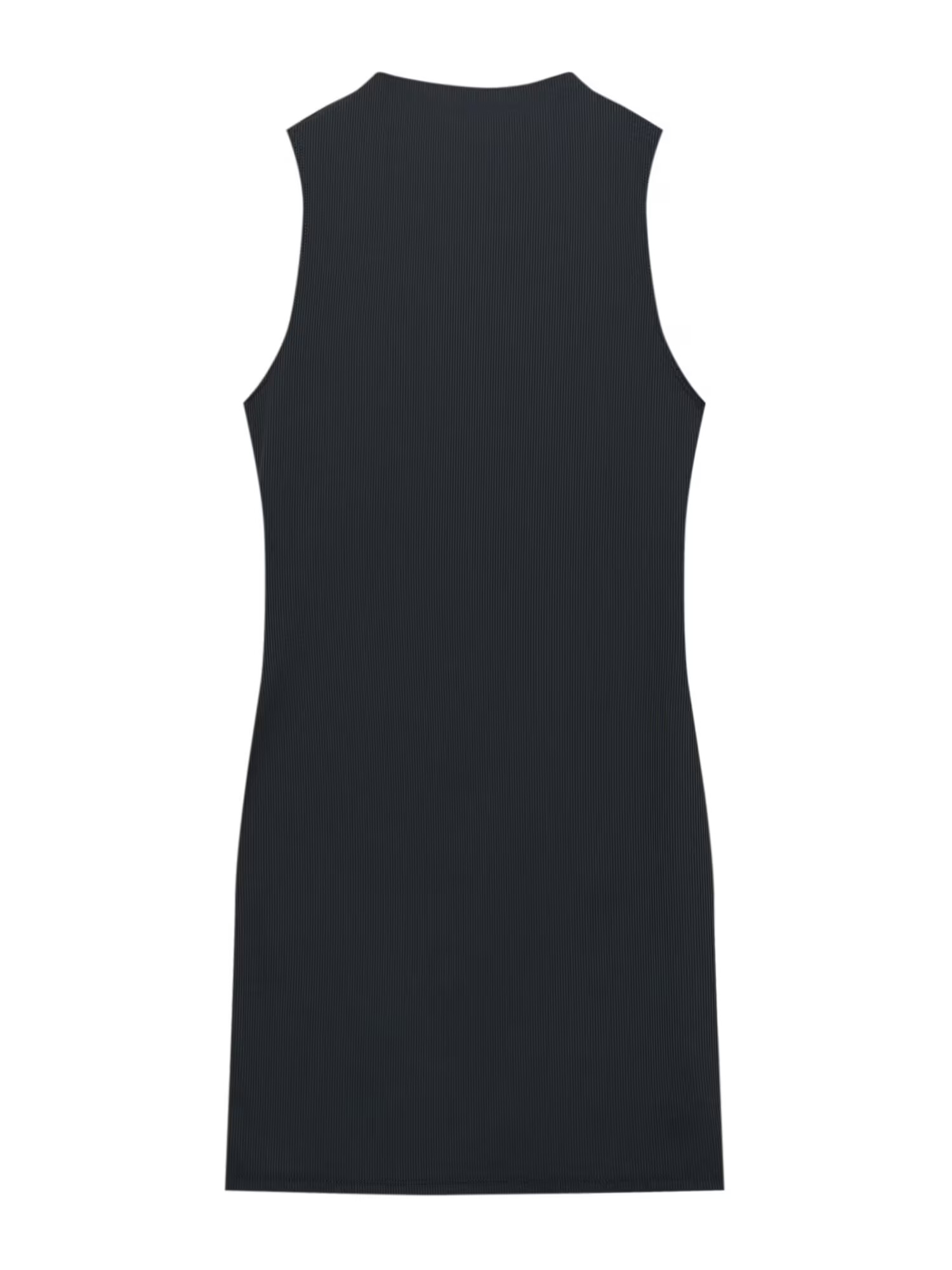 Pull&Bear Rochie tricotat gri metalic - Pled.ro