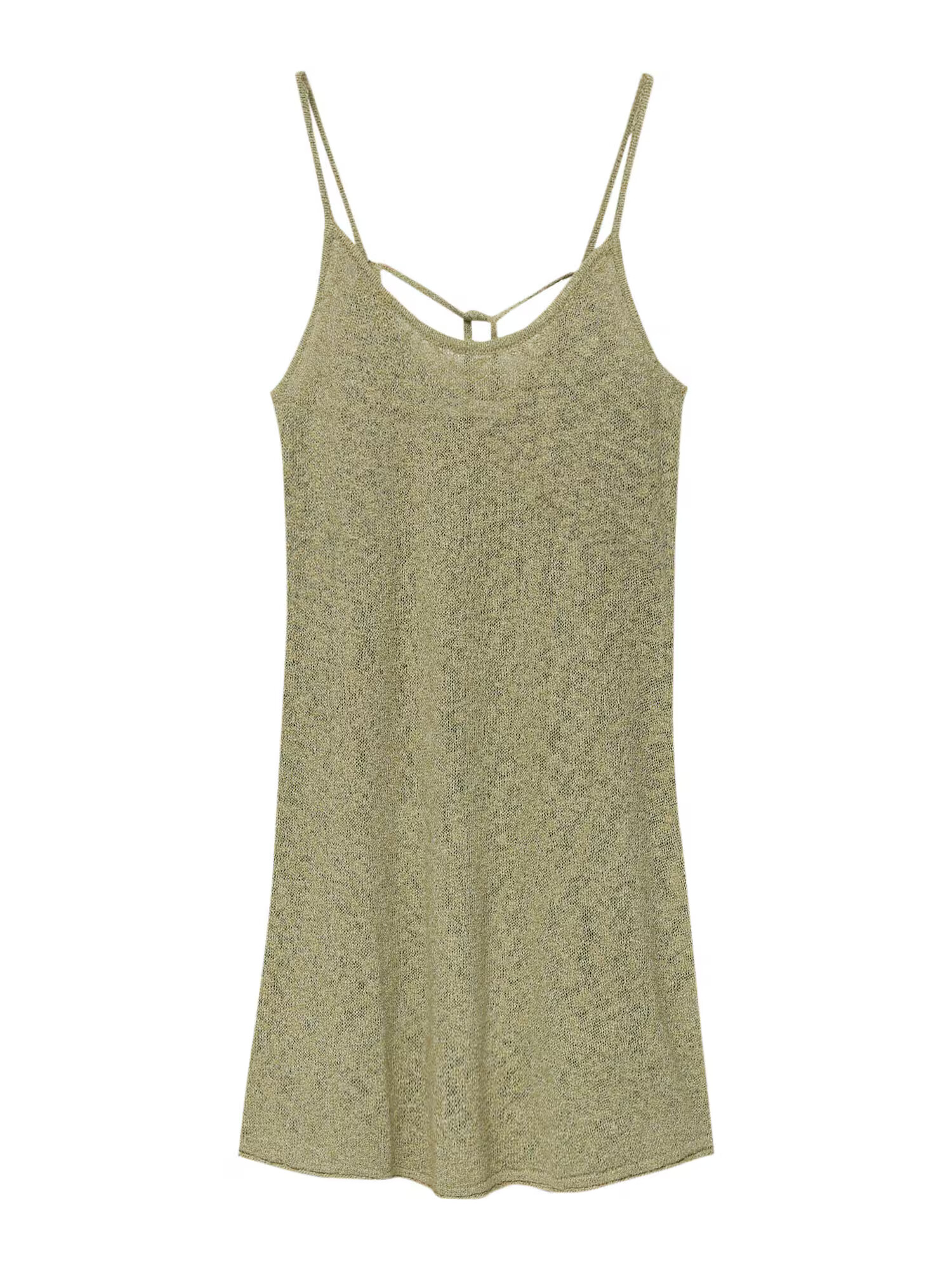 Pull&Bear Rochie tricotat oliv - Pled.ro