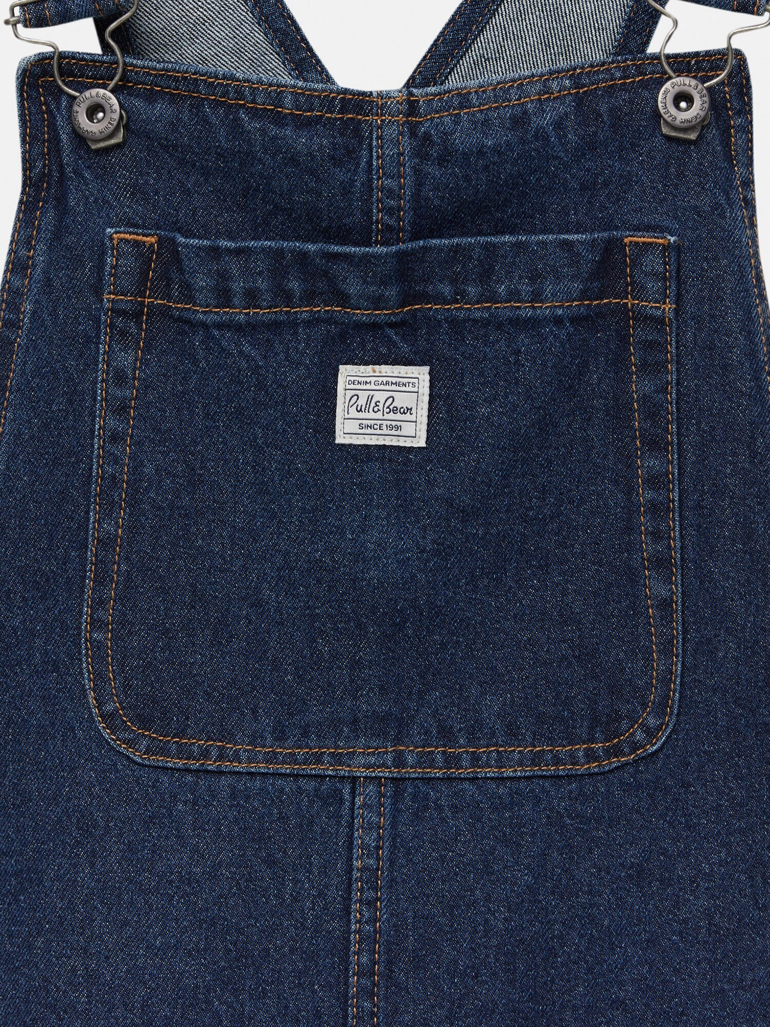 Pull&Bear Salopetă albastru denim - Pled.ro