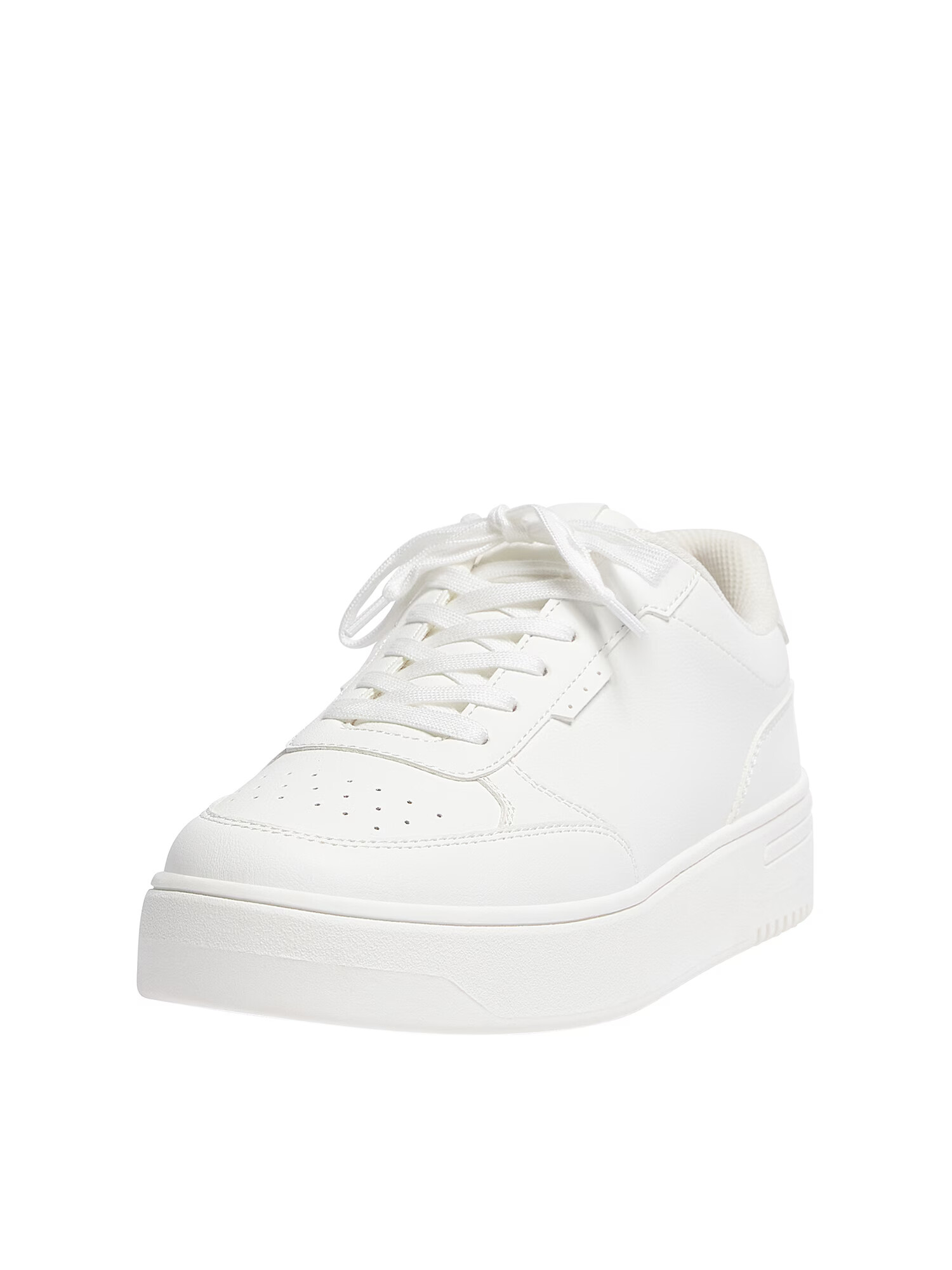 Pull&Bear Sneaker low alb - Pled.ro