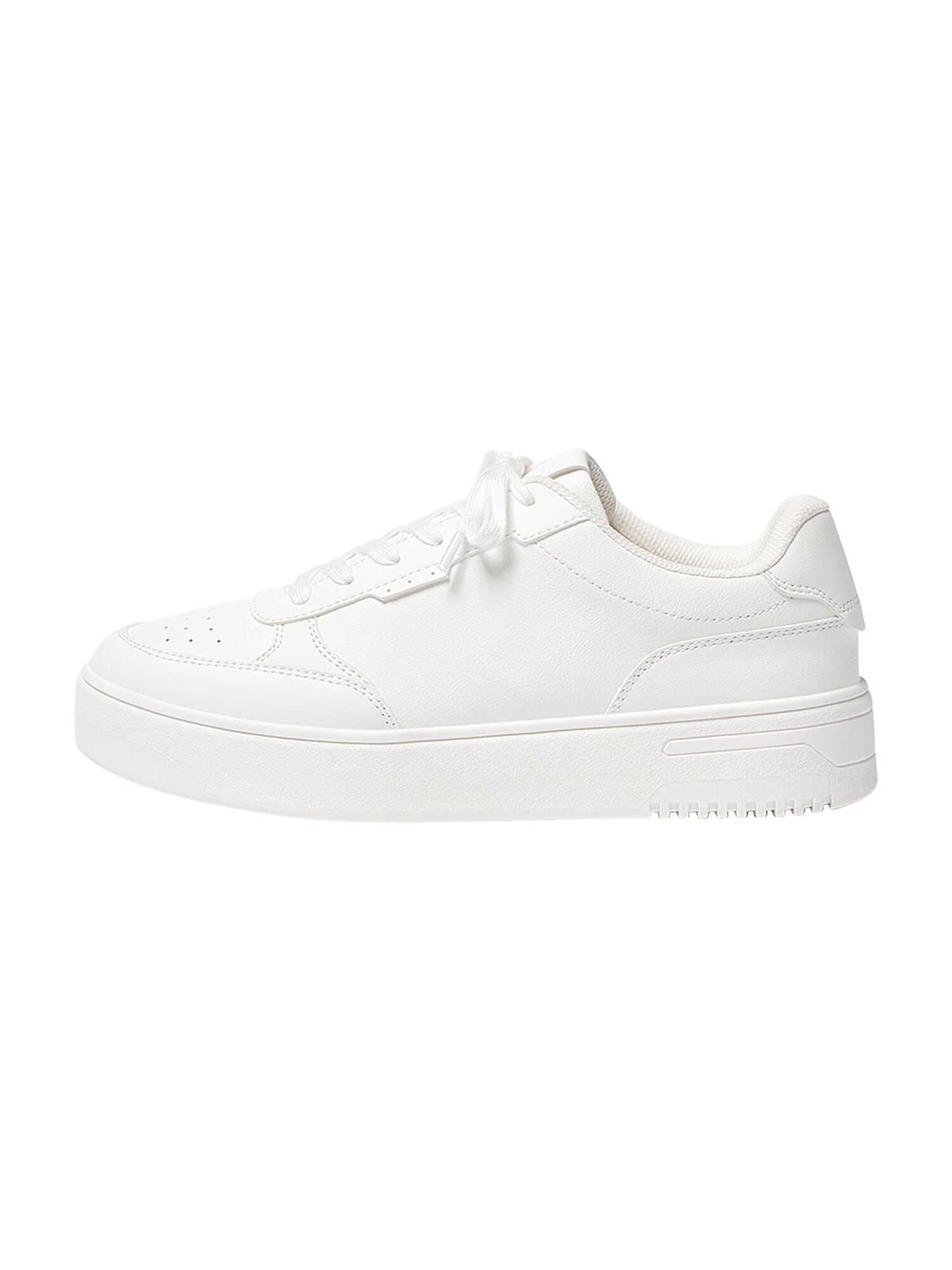 Pull&Bear Sneaker low alb - Pled.ro