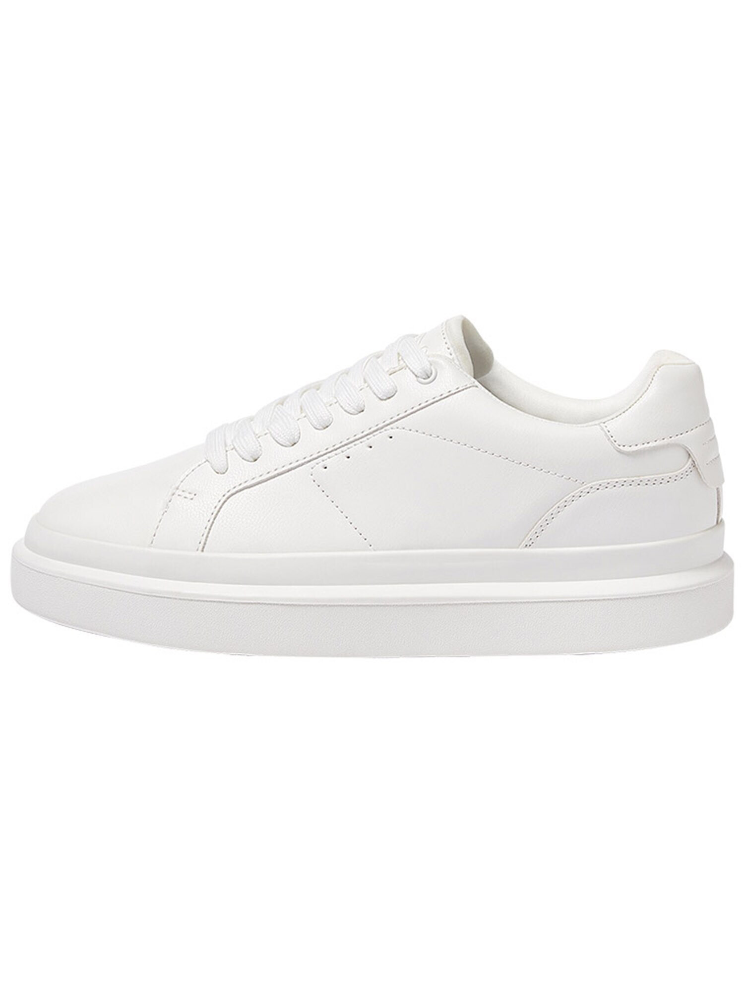 Pull&Bear Sneaker low alb - Pled.ro