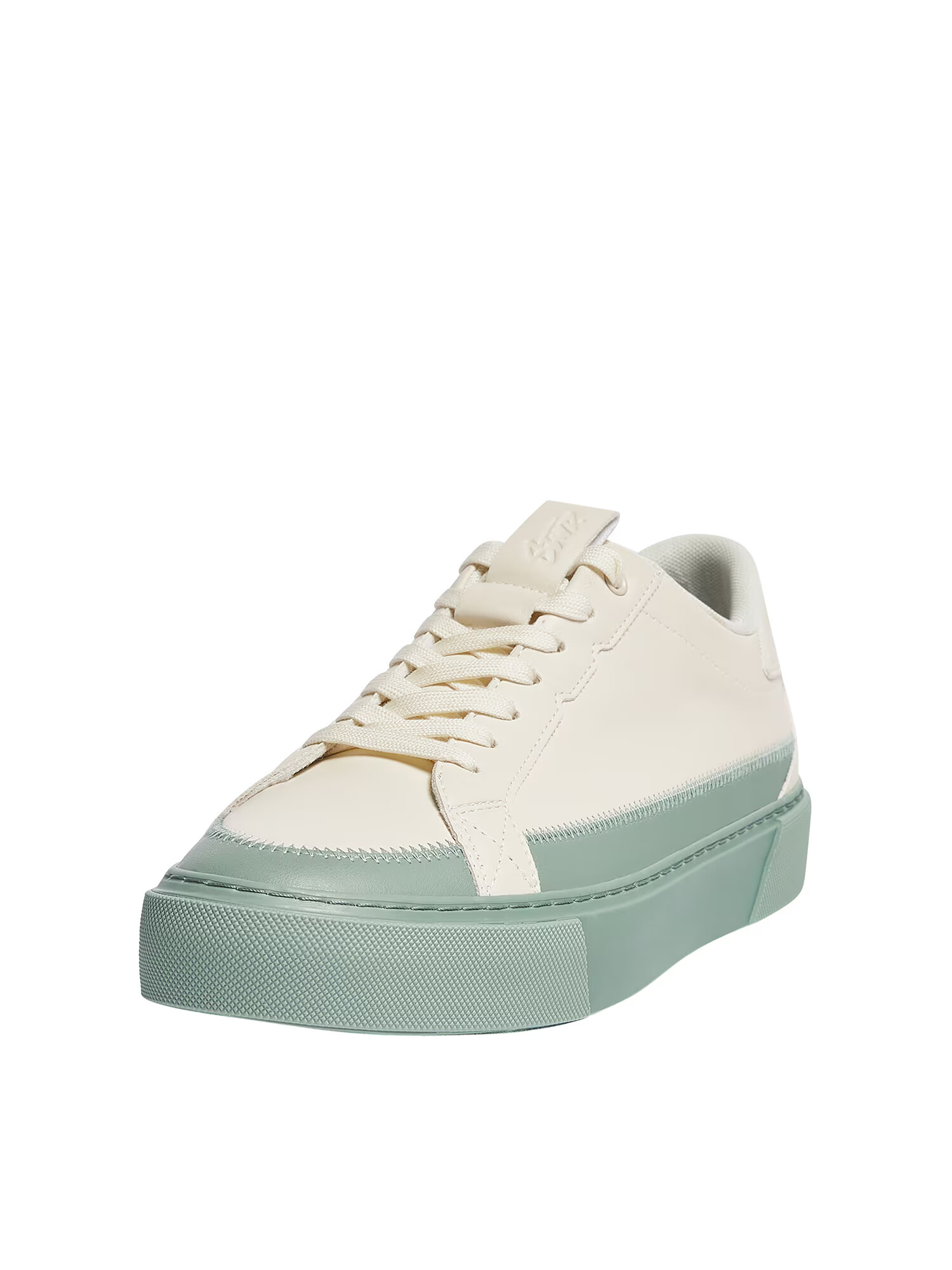 Pull&Bear Sneaker low crem / albastru pastel - Pled.ro