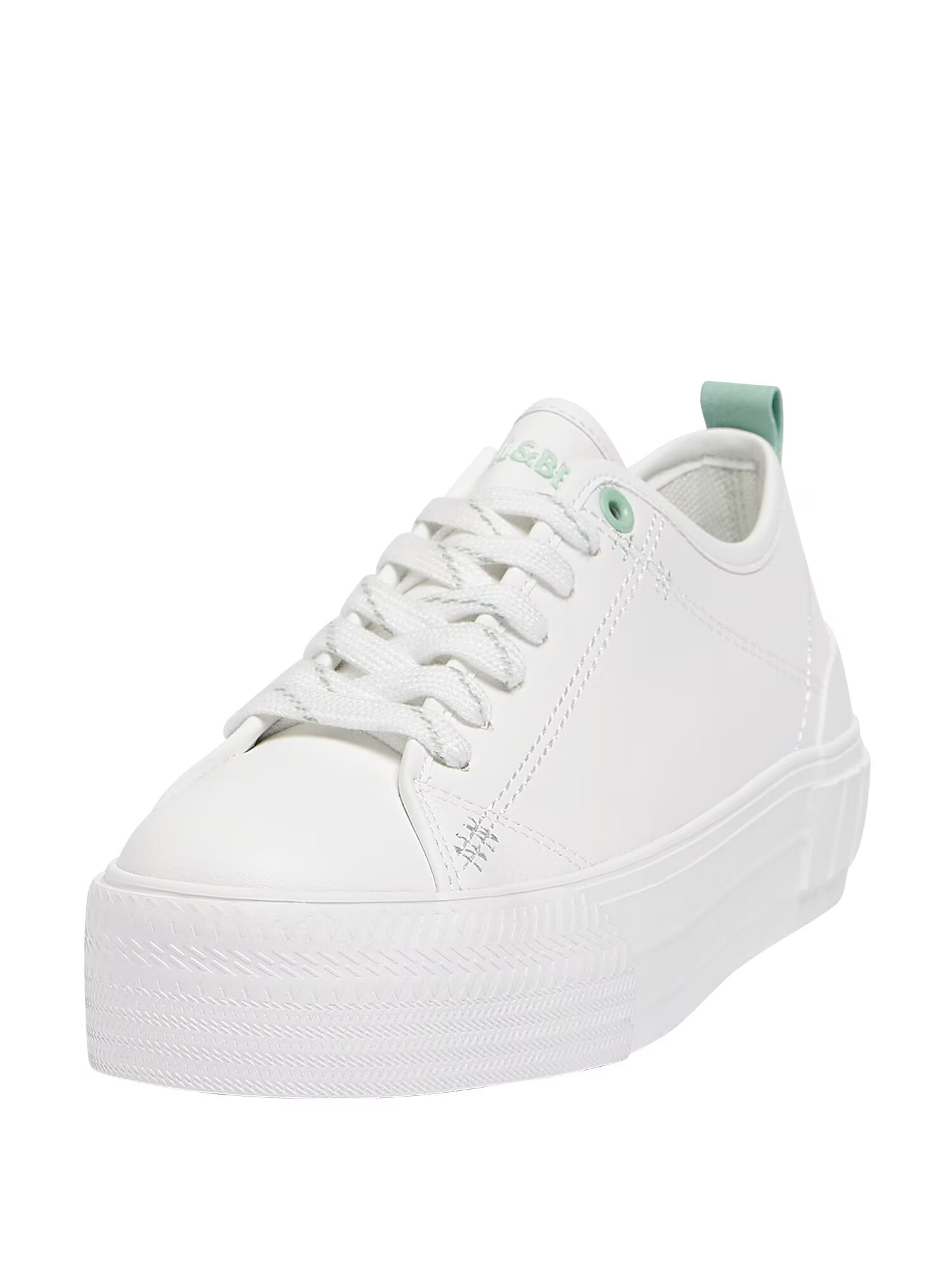 Pull&Bear Sneaker low gri deschis / alb - Pled.ro