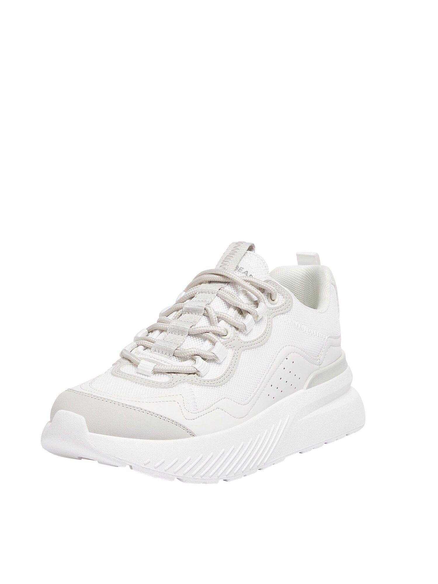 Pull&Bear Sneaker low gri deschis / alb - Pled.ro