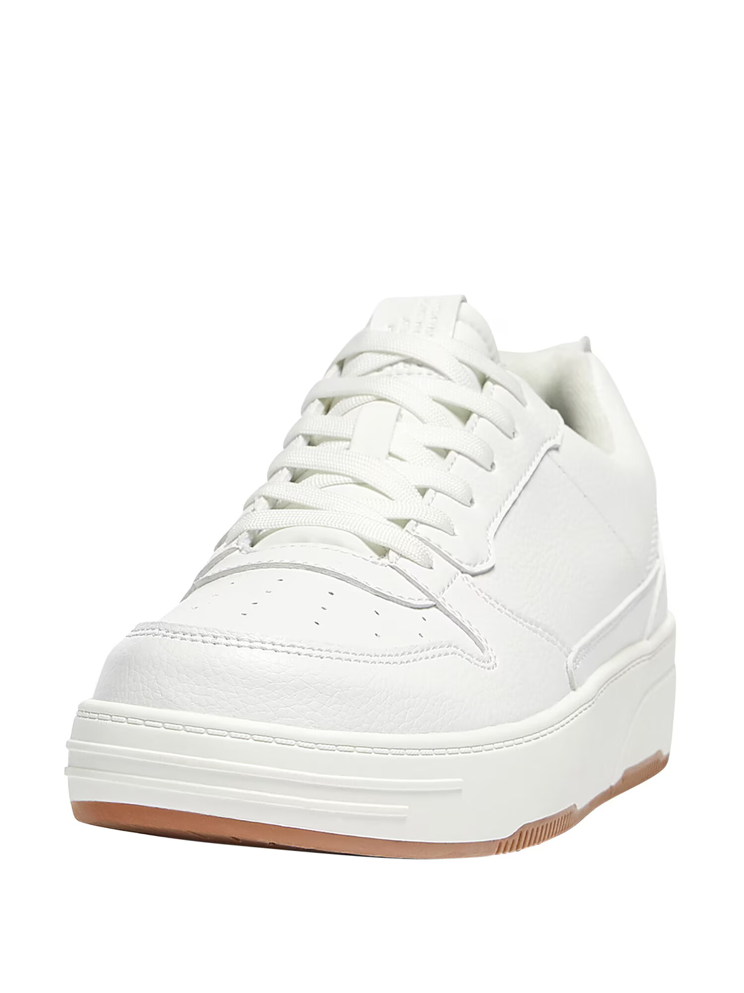 Pull&Bear Sneaker low negru / alb - Pled.ro