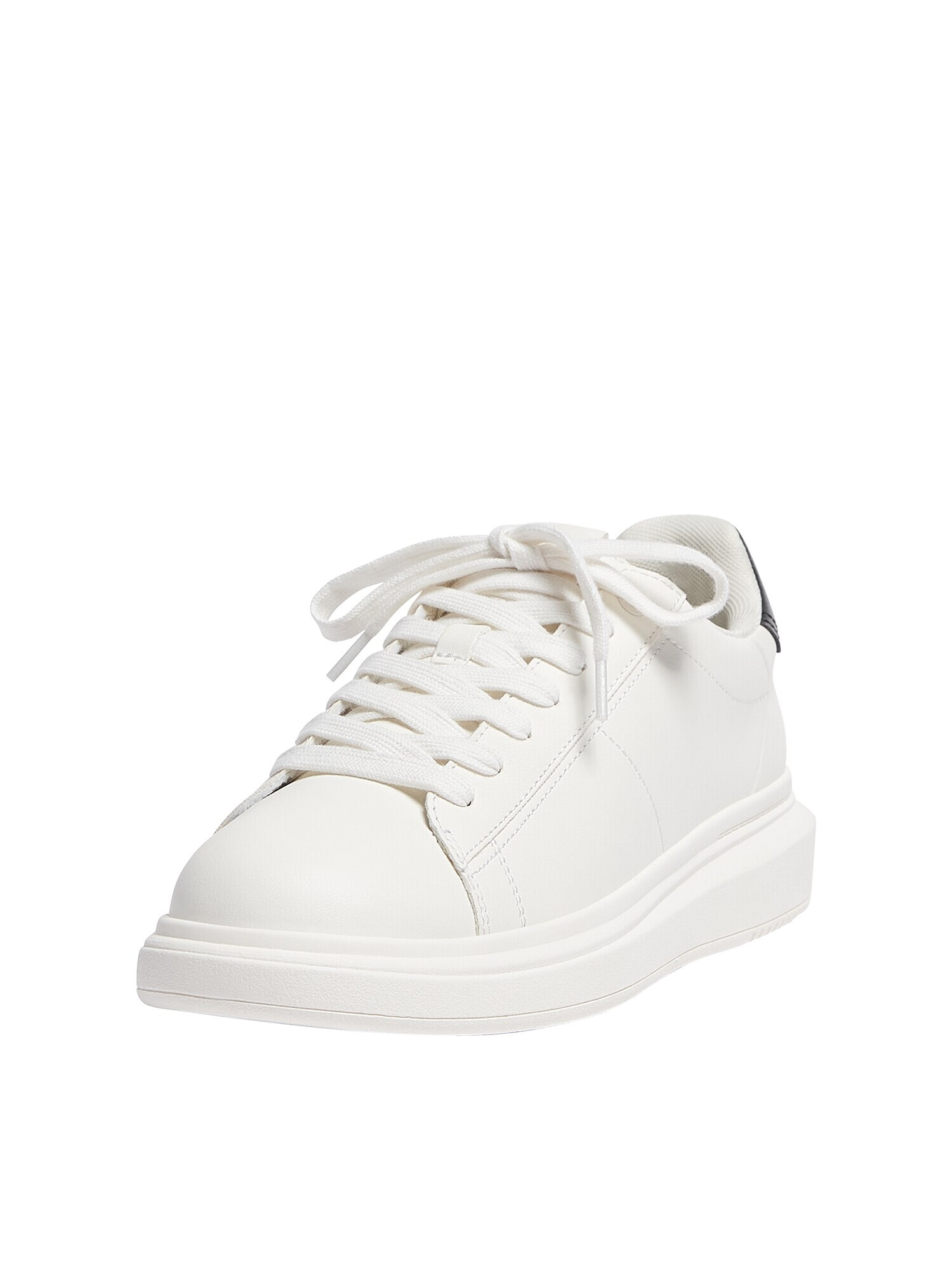 Pull&Bear Sneaker low negru / alb - Pled.ro