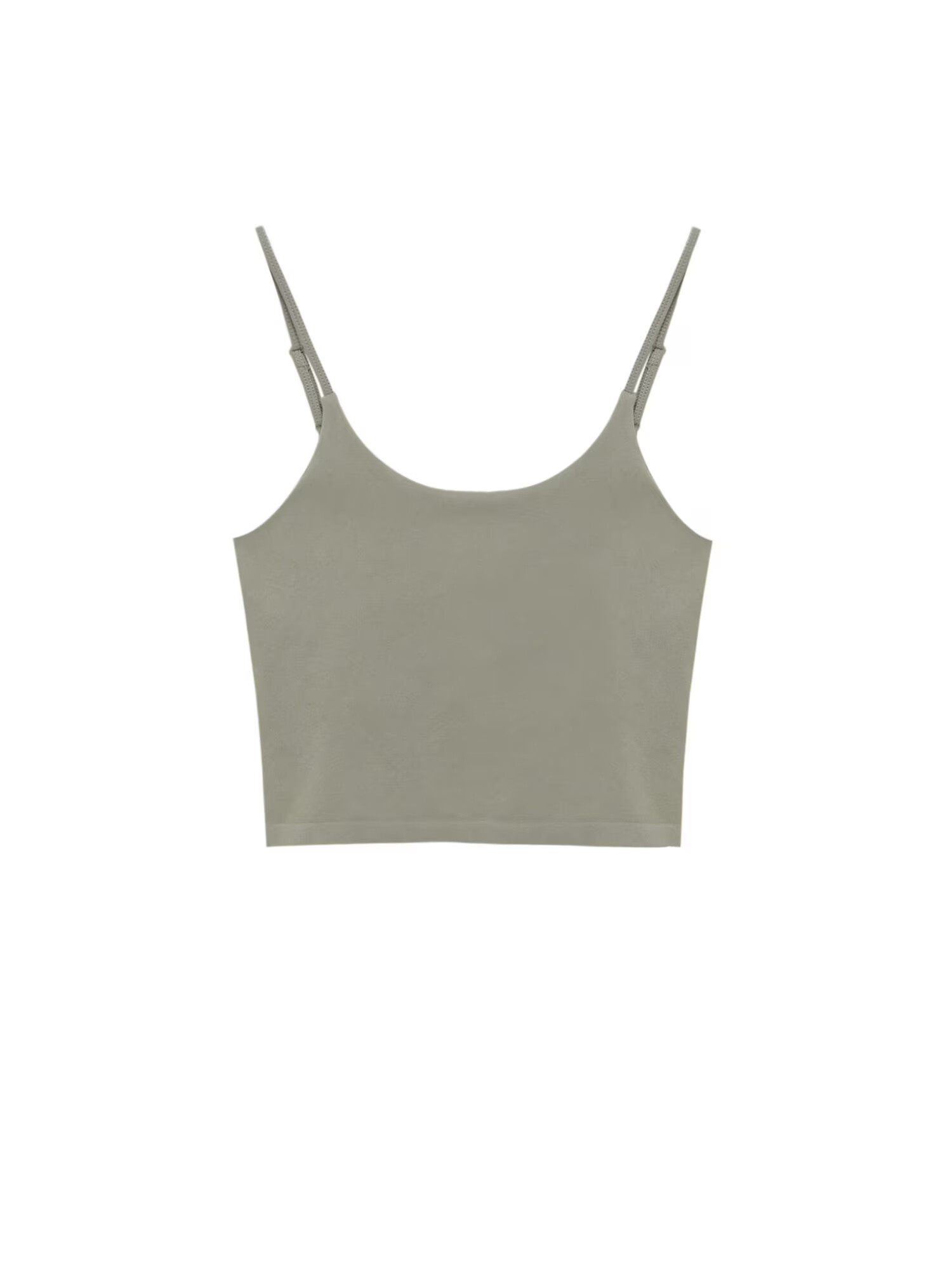 Pull&Bear Top gri piatră - Pled.ro