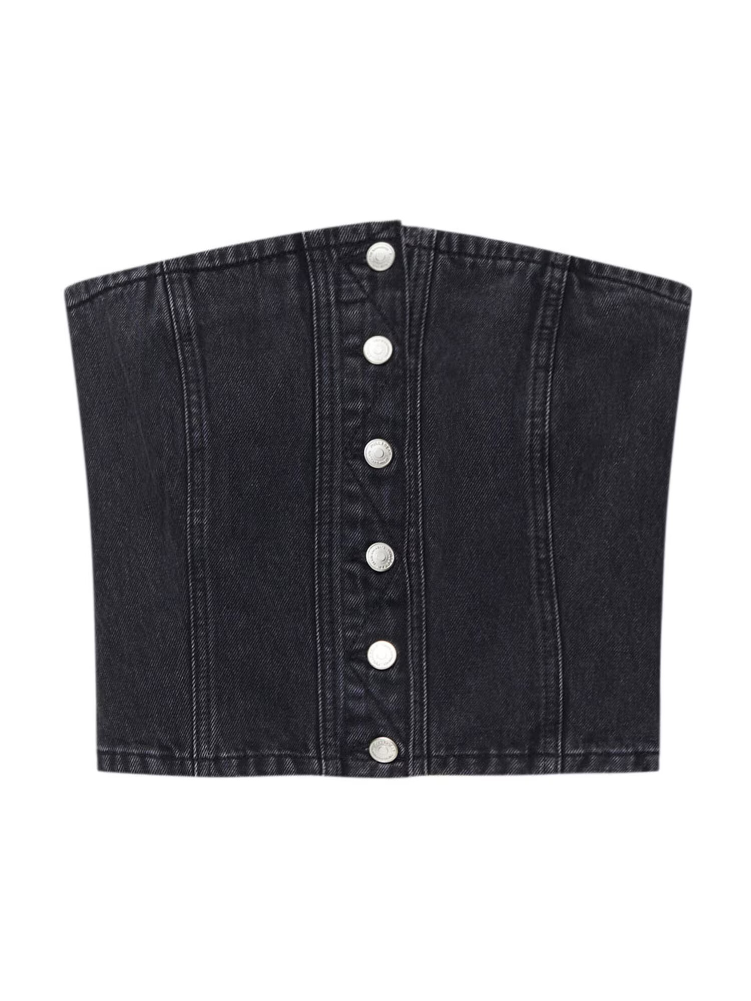 Pull&Bear Top negru - Pled.ro