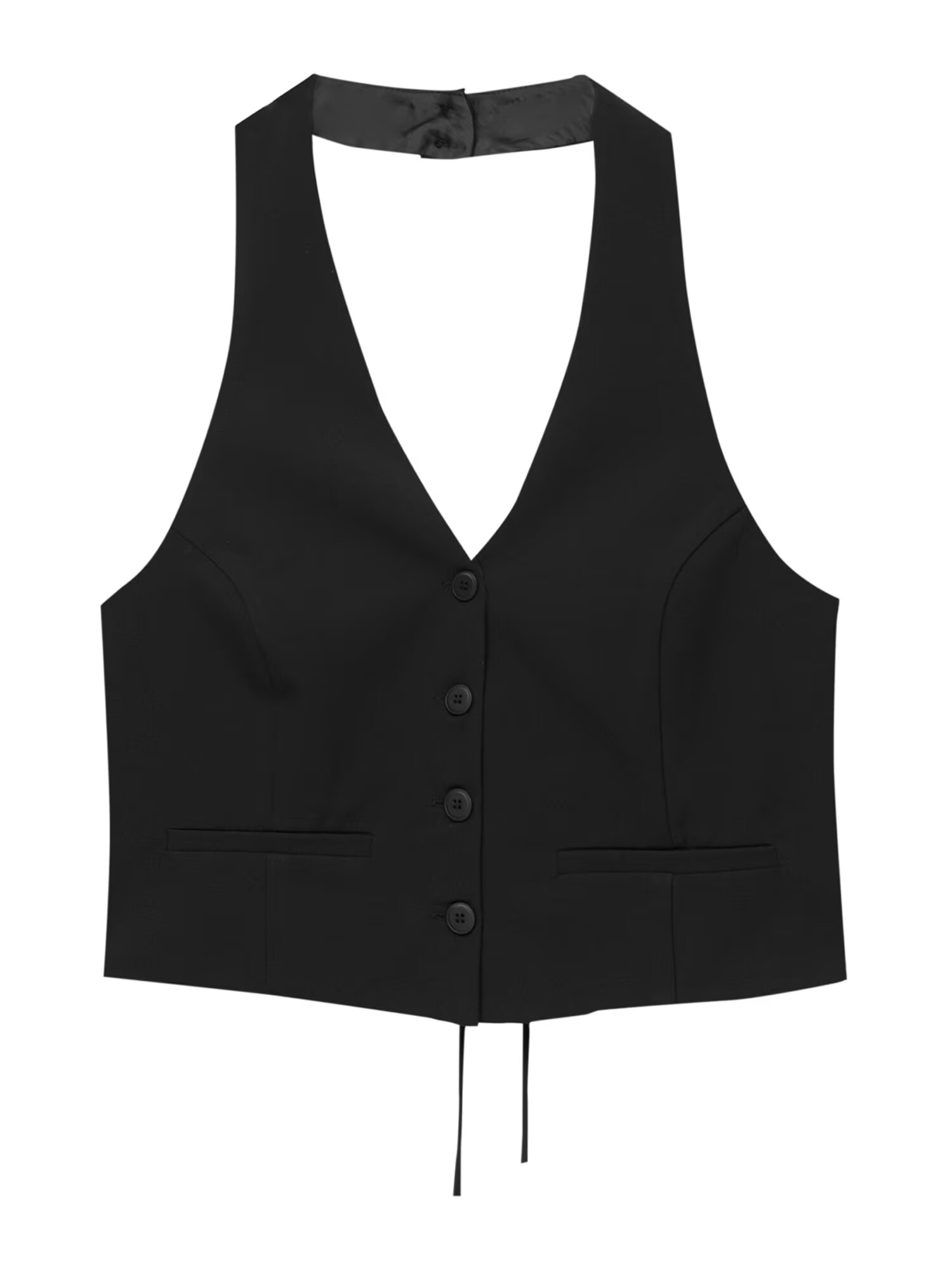 Pull&Bear Top negru - Pled.ro