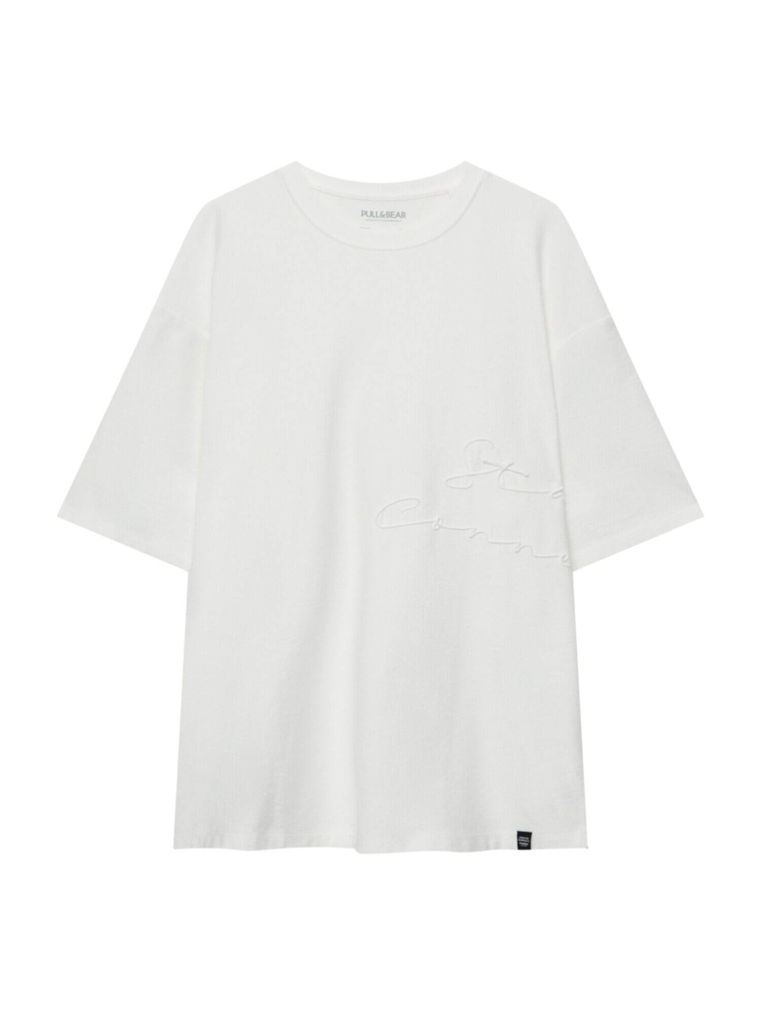 Pull&Bear Tricou alb - Pled.ro