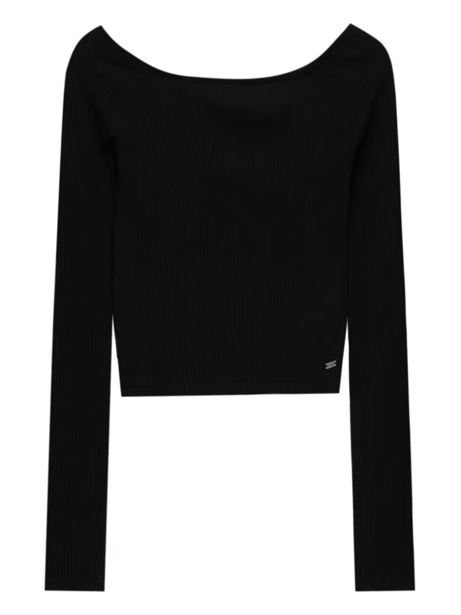 Pull&Bear Tricou negru - Pled.ro