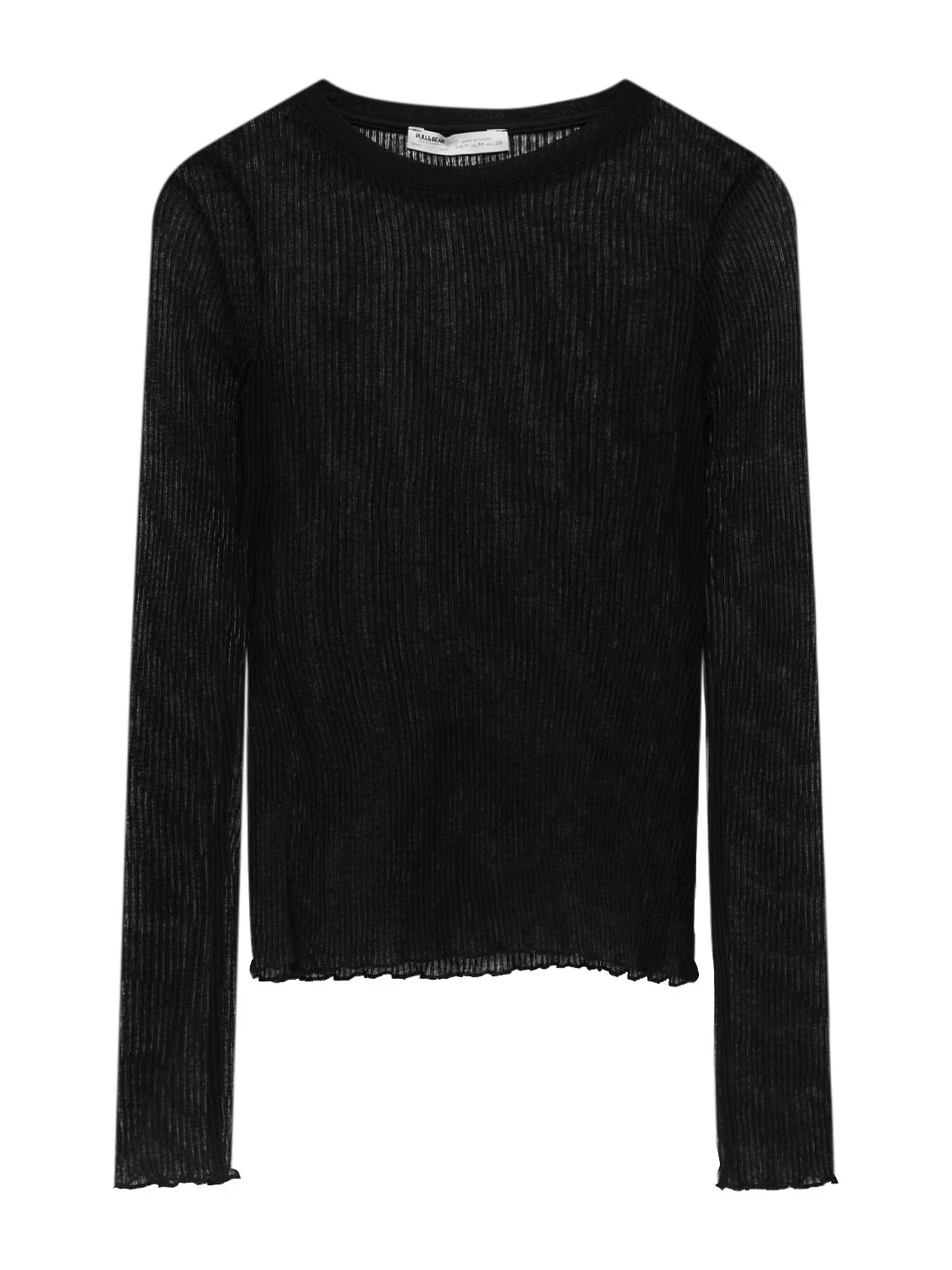 Pull&Bear Tricou negru - Pled.ro