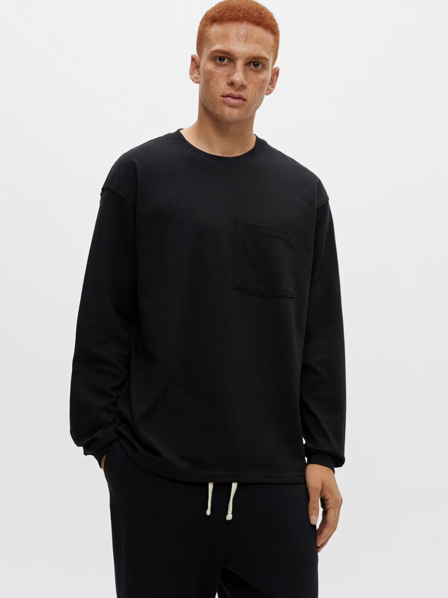 Pull&Bear Tricou negru - Pled.ro