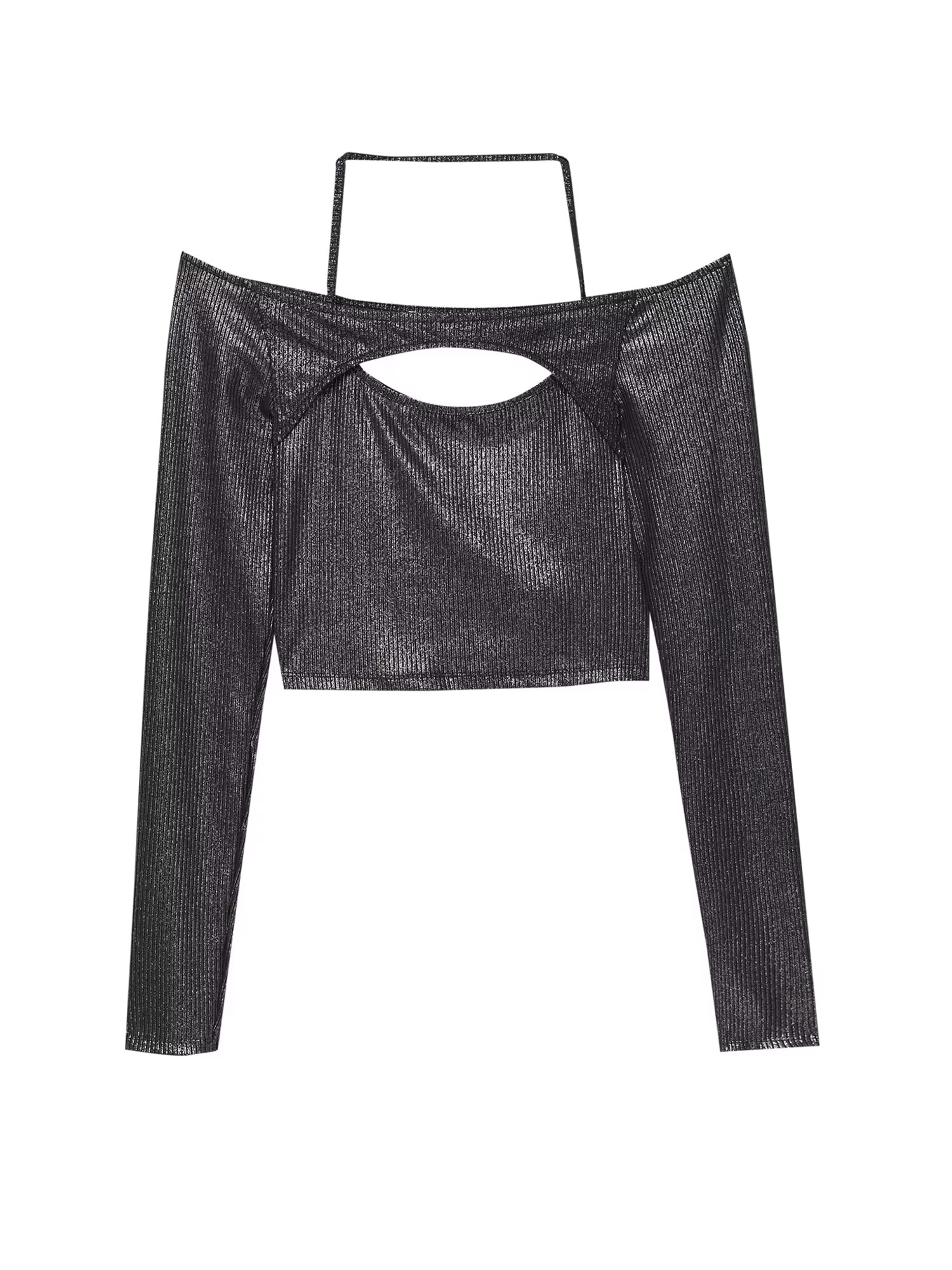 Pull&Bear Tricou negru - Pled.ro