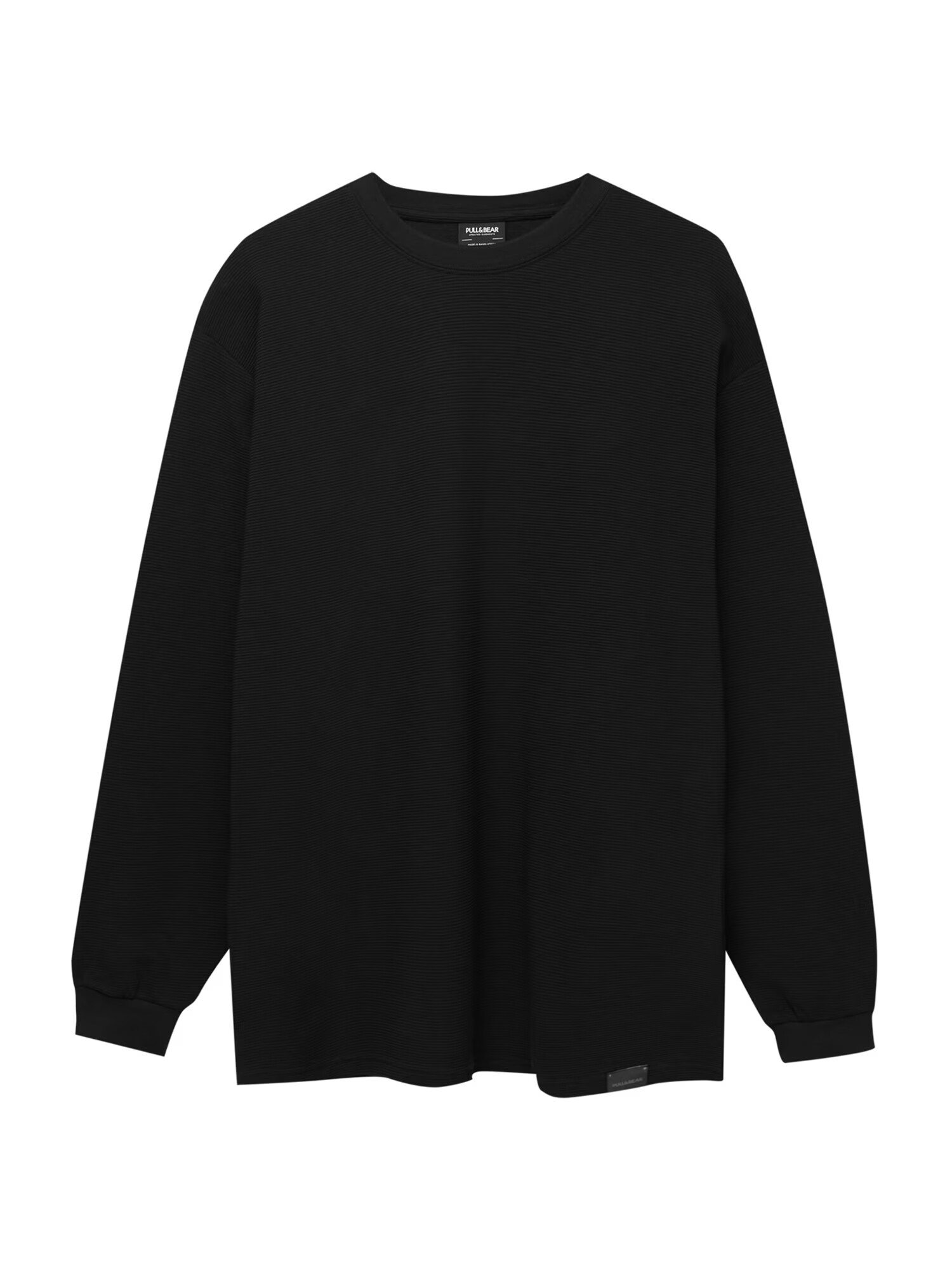 Pull&Bear Tricou negru - Pled.ro