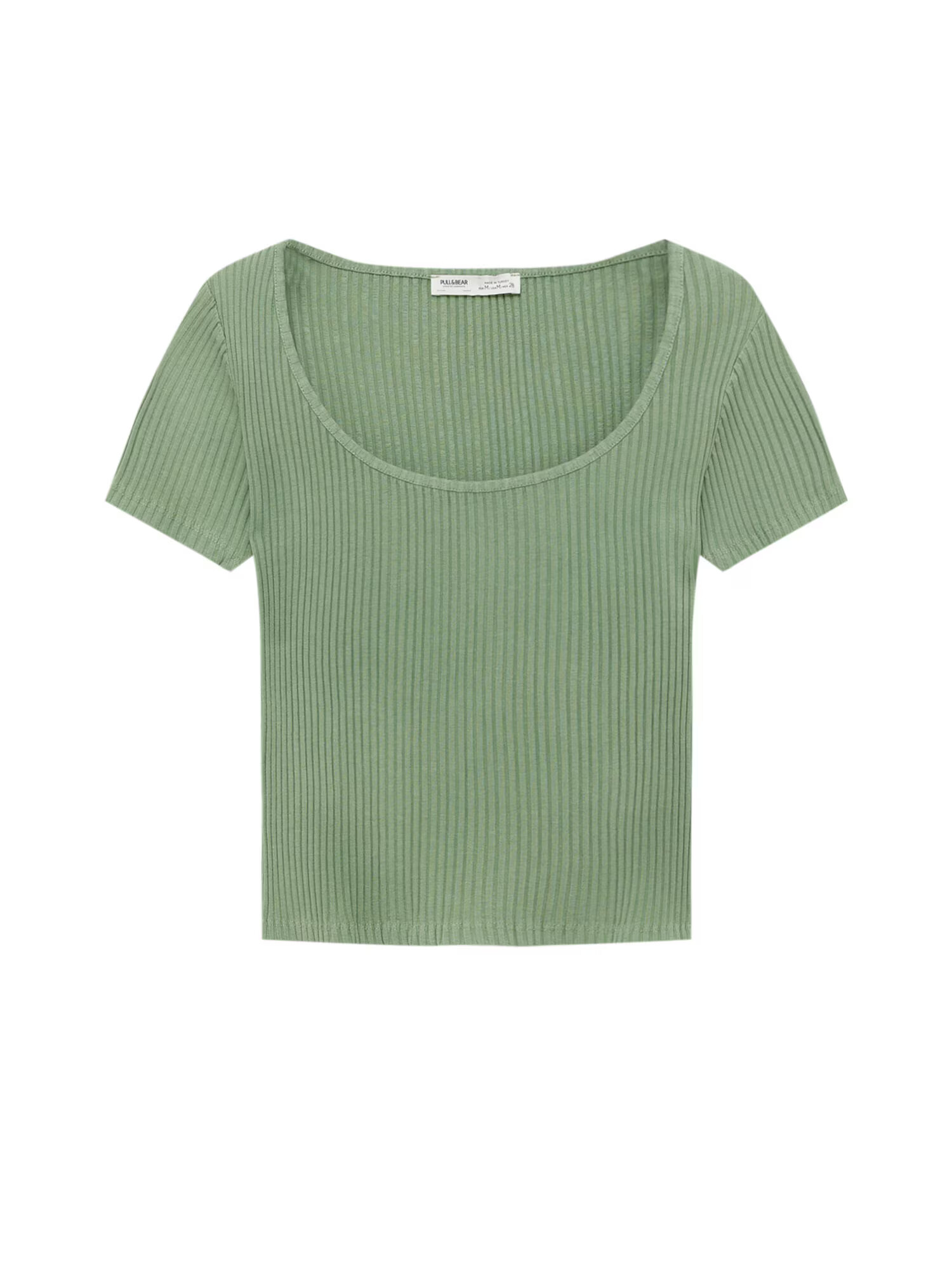 Pull&Bear Tricou verde - Pled.ro