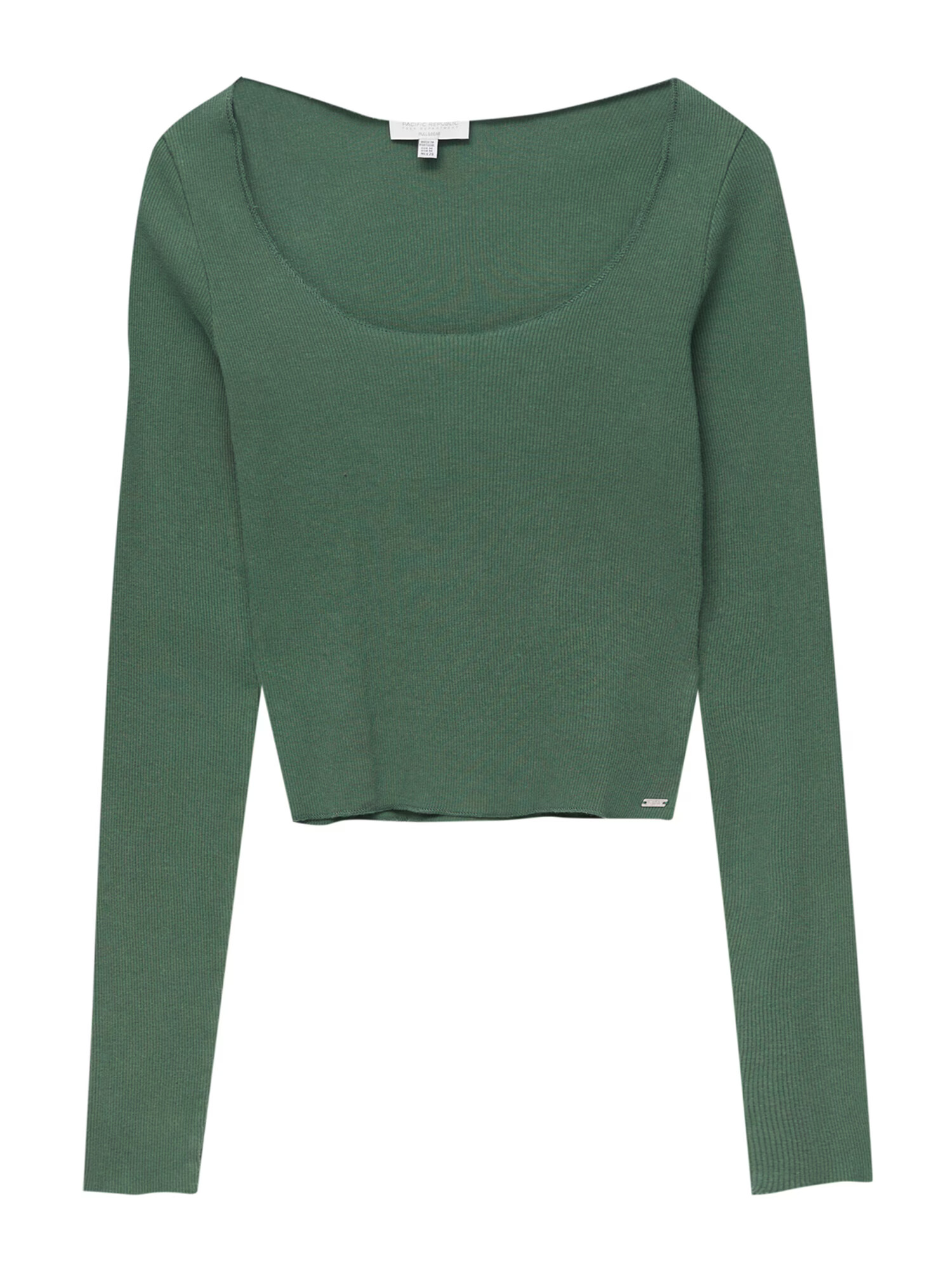 Pull&Bear Tricou verde - Pled.ro