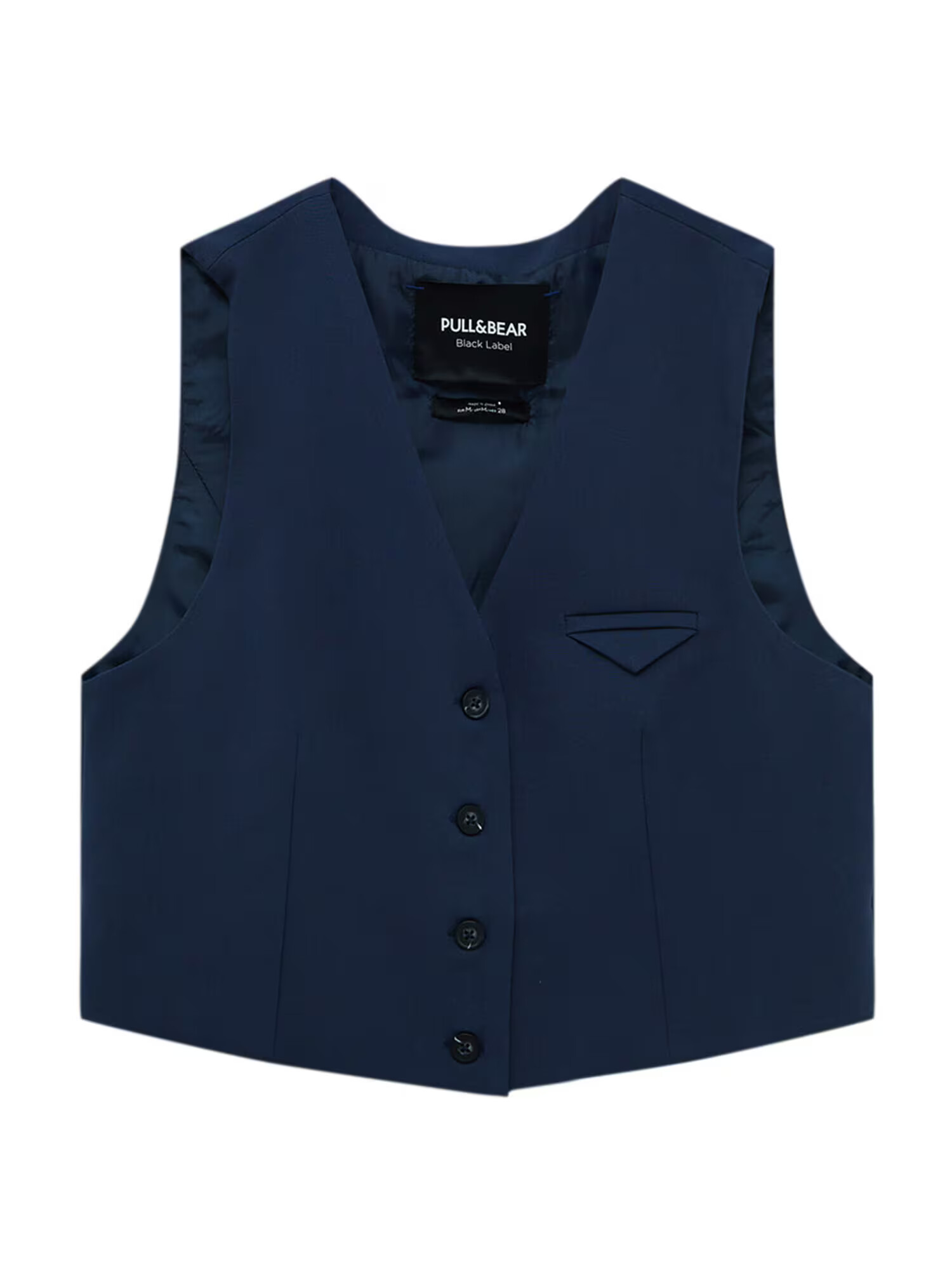 Pull&Bear Vestă de costum bleumarin - Pled.ro