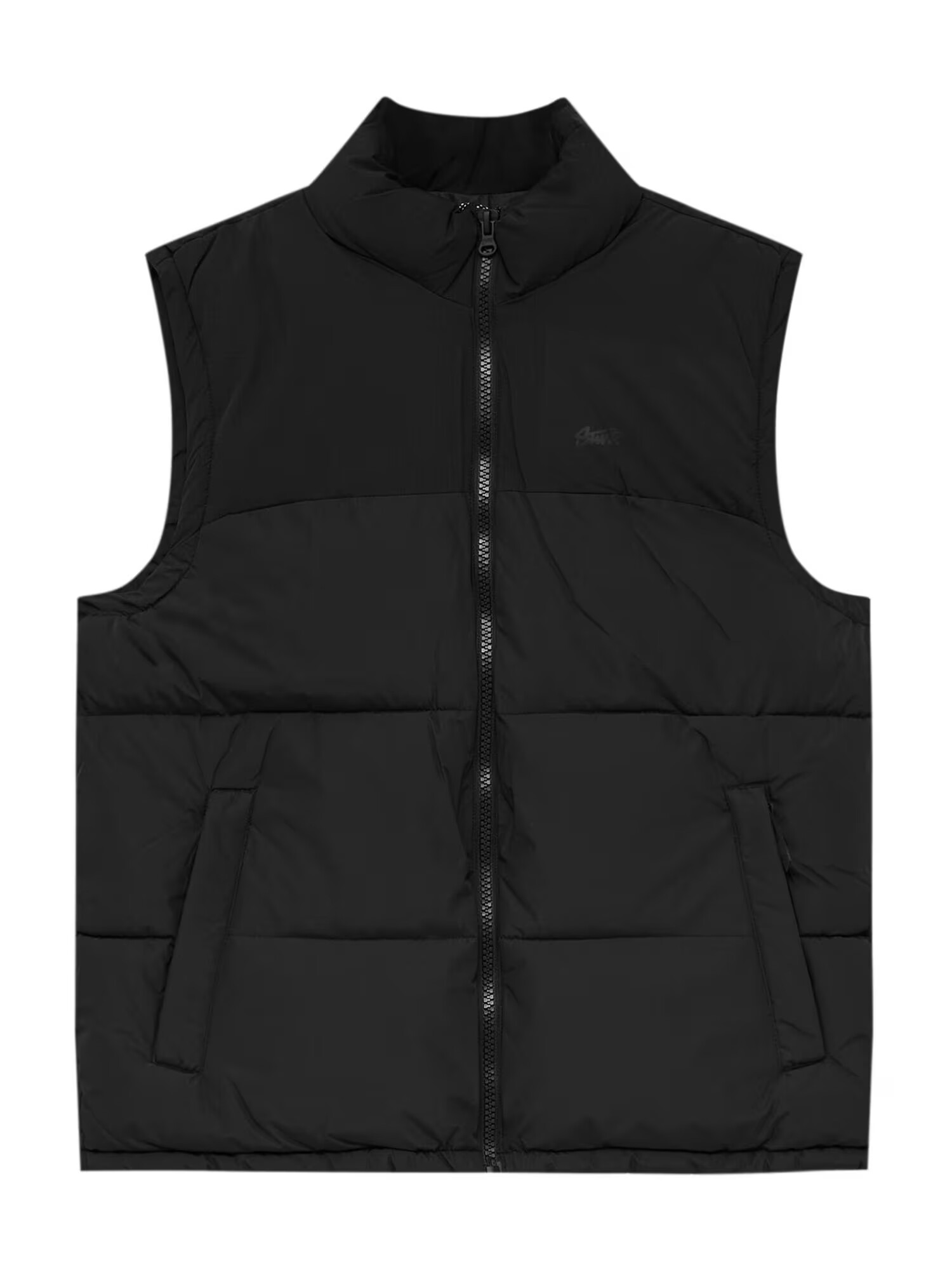 Pull&Bear Vestă negru - Pled.ro