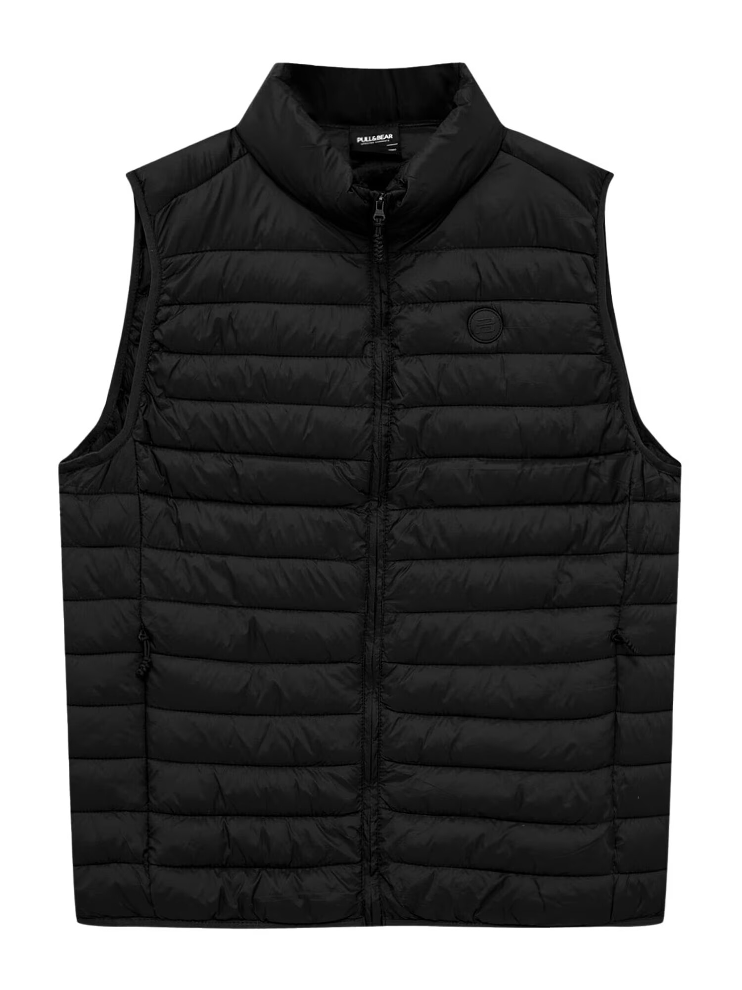 Pull&Bear Vestă negru - Pled.ro