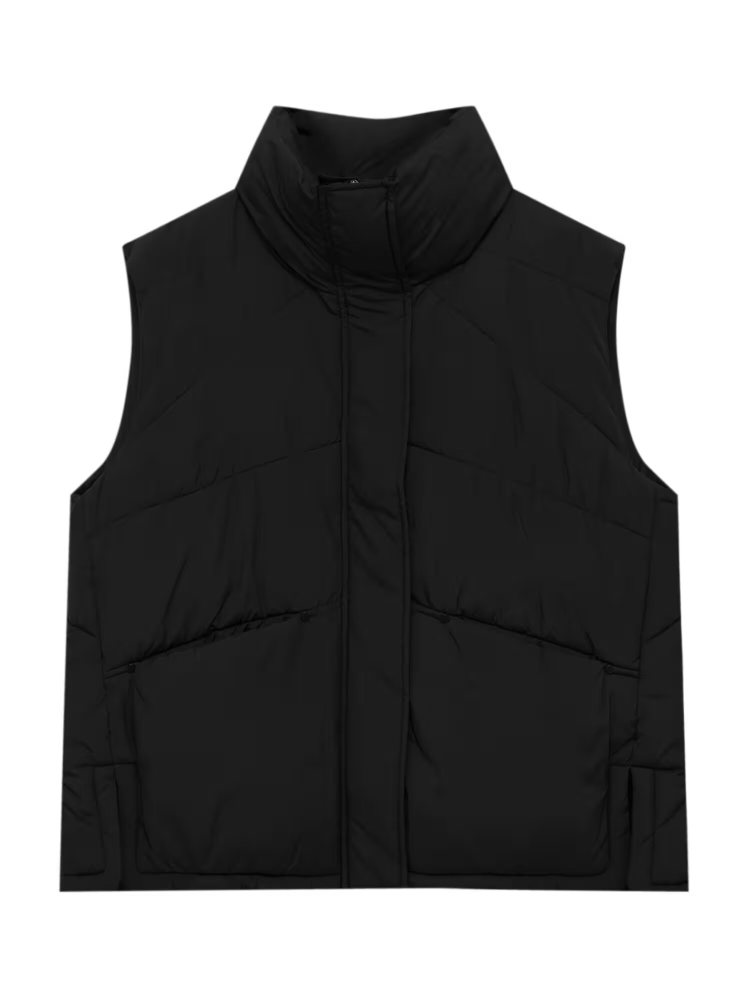 Pull&Bear Vestă negru - Pled.ro