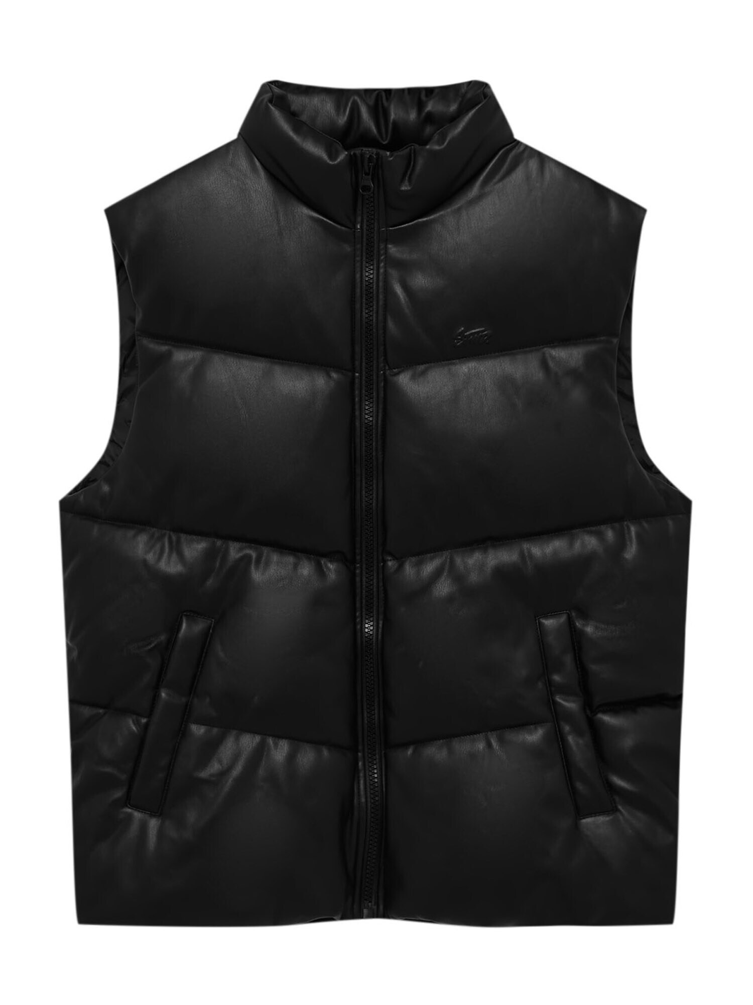 Pull&Bear Vestă negru - Pled.ro