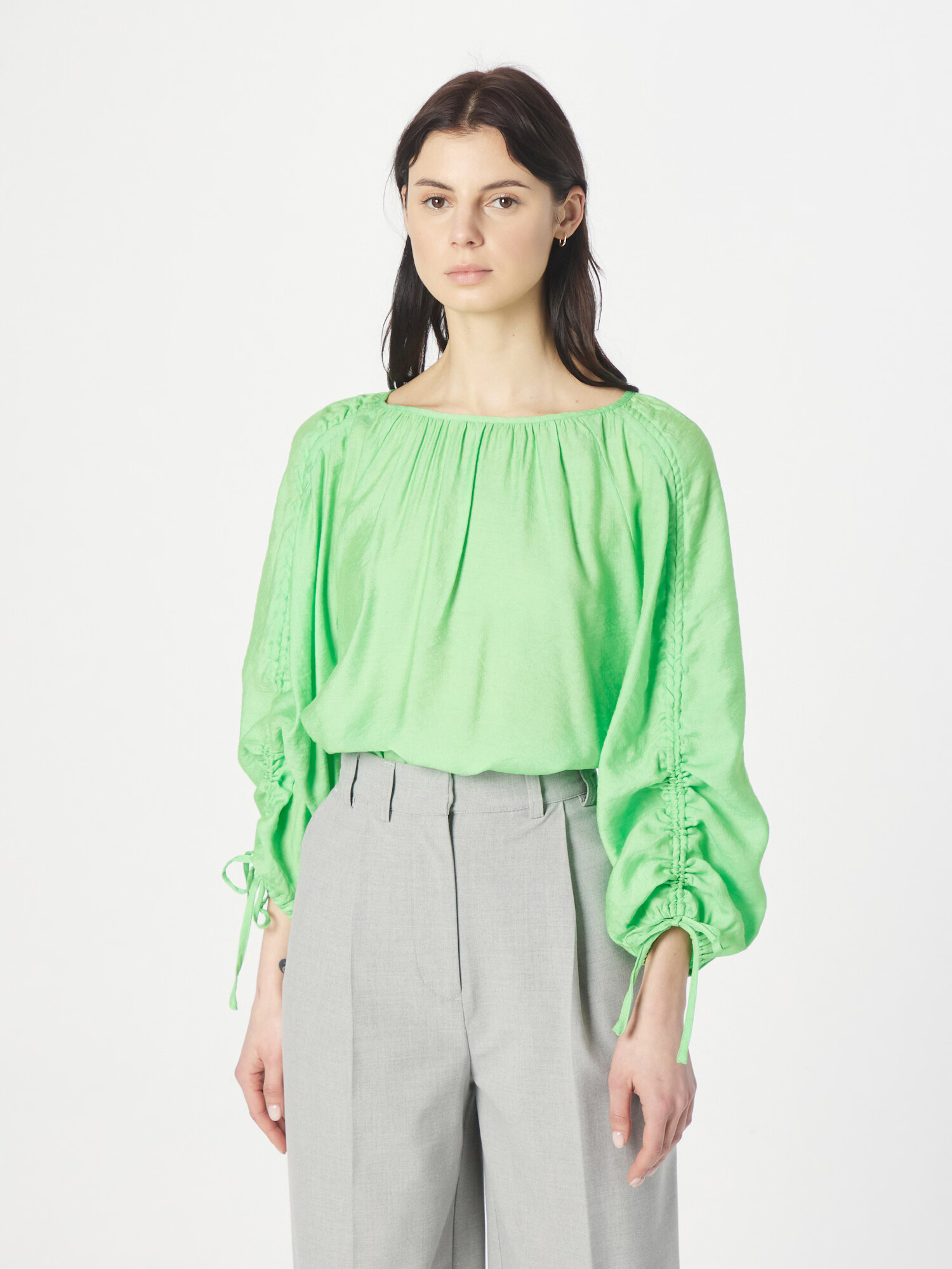 PULZ Jeans Bluză 'MARGOT' verde deschis - Pled.ro